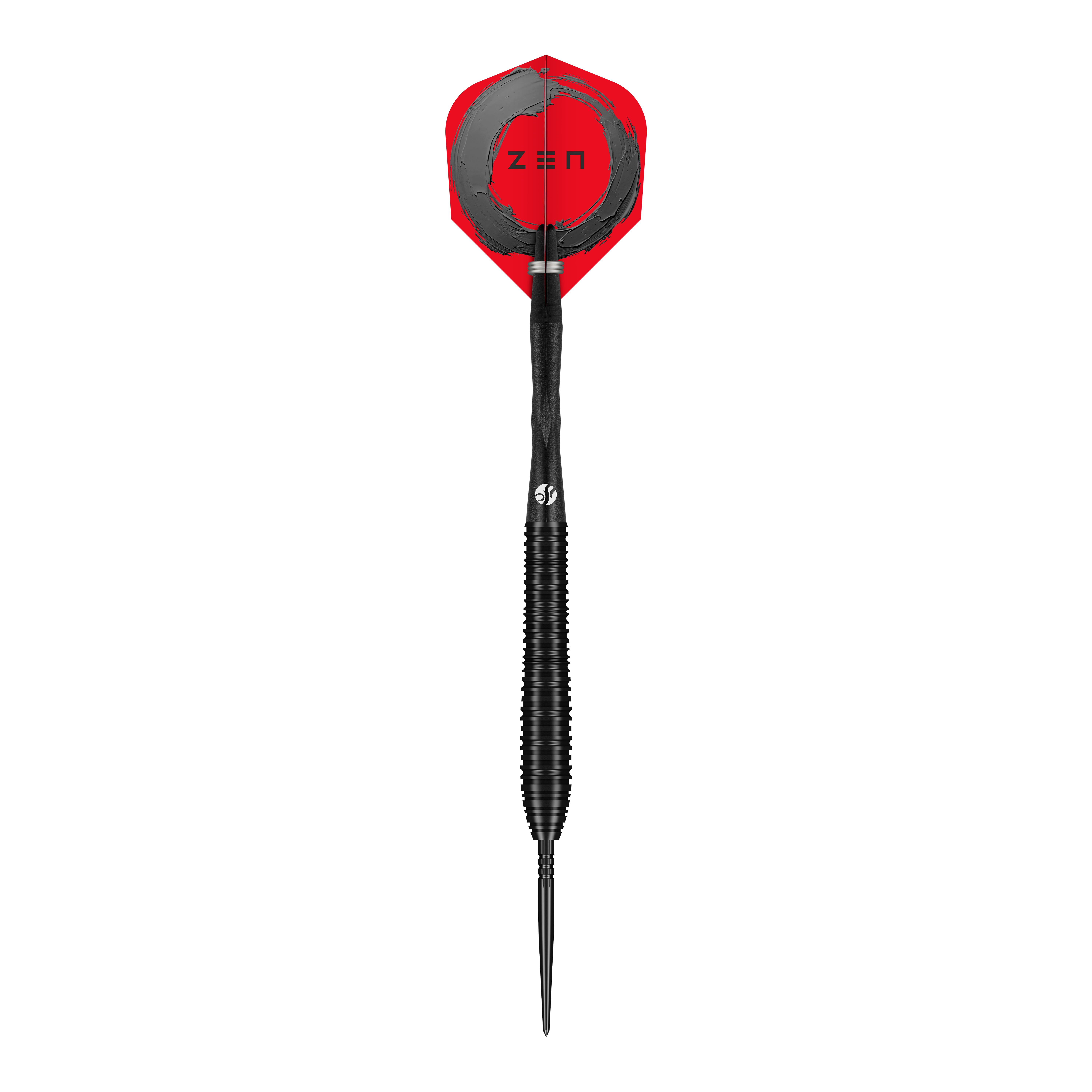 Shot ZEN Torpedo Turbo Point stalen dartpijlen - 23 g Auf diesem Bild sind die Shot ZEN Torpedo Turbo Point Steeldarts - 23g zu sehen. Die Steeldarts werden präsentiert.