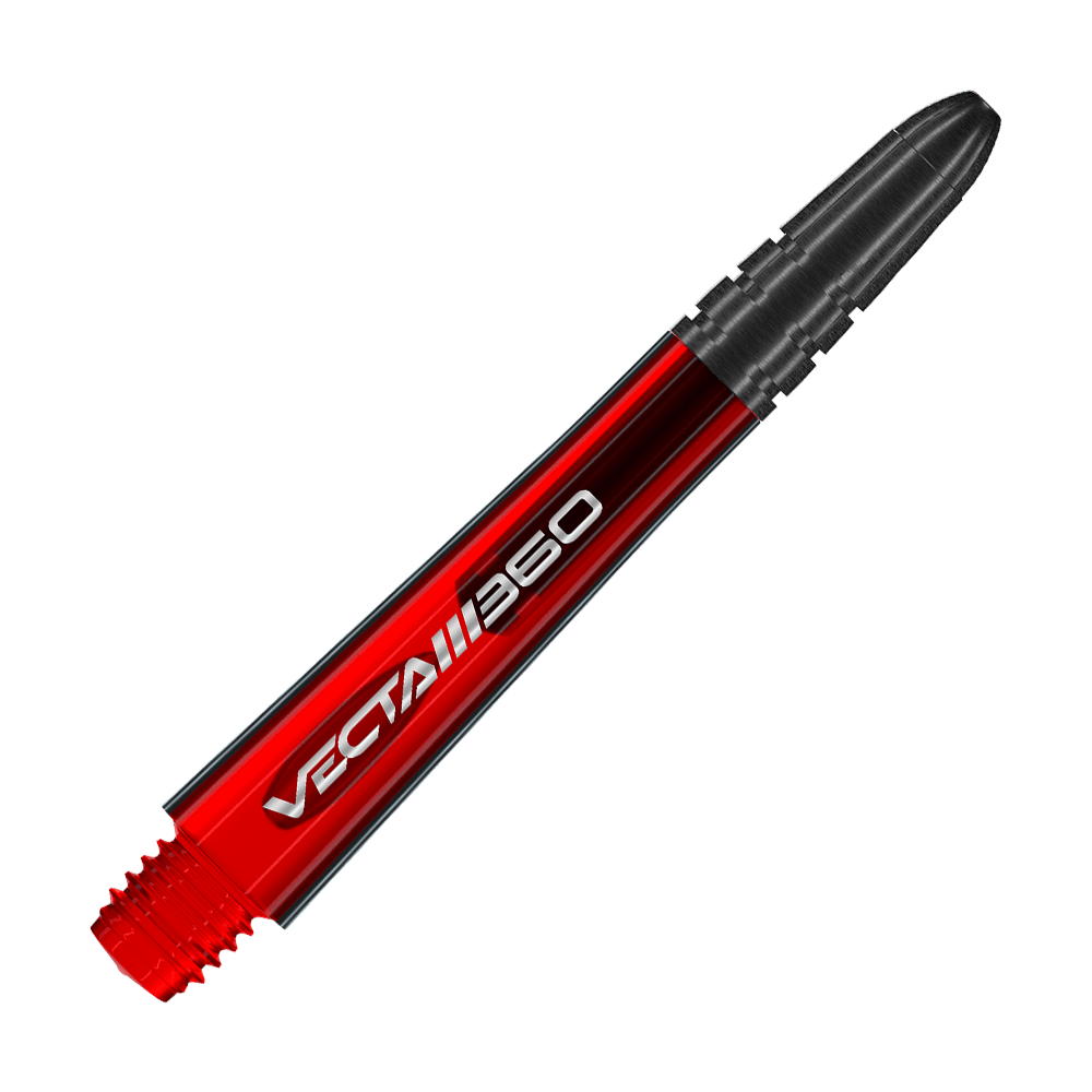 Winmau Vecta Blade 360 shafts - Rood Abgebildet ist ein Dart-Schaft mit der Bezeichnung 7025-219_Winmau_Vecta_Blade360_Shafts_Rot_40mm_2. Das Produkt ist rot und eignet sich für verschiedene Dartpfeile.