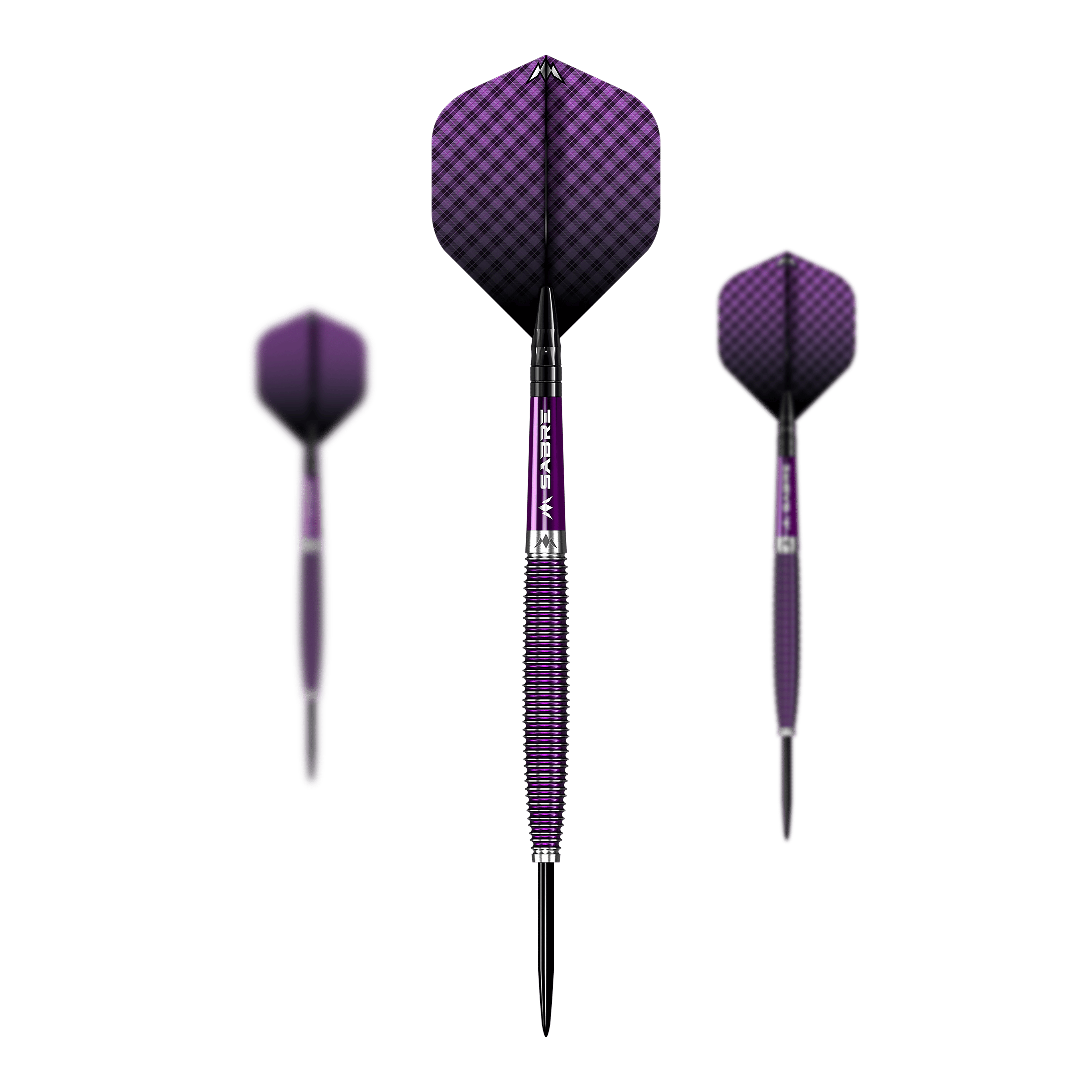 Missie Chloe O&#39;Brien Electro Paarse Steeldarts - 23g