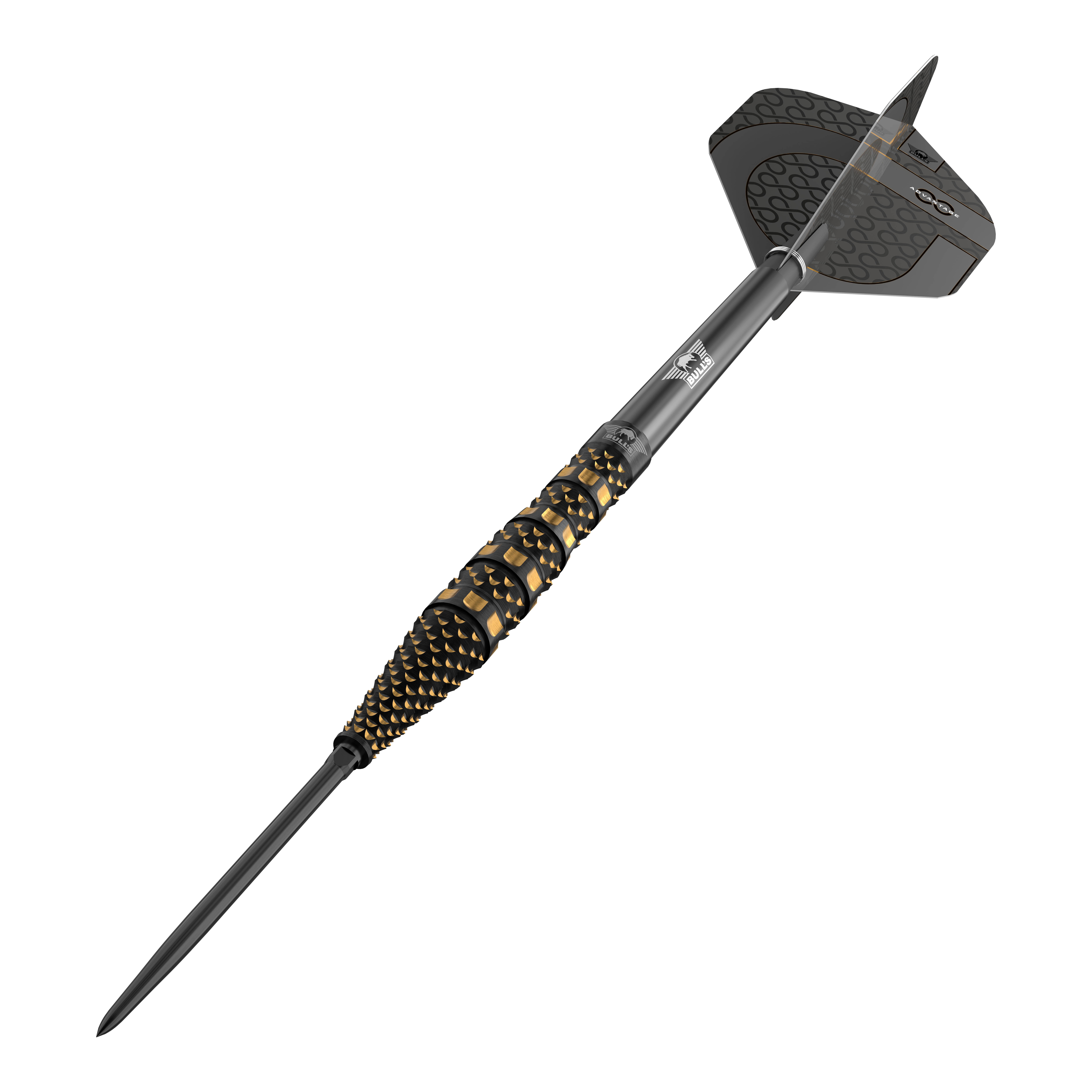 Bulls NL Advantage 95 Slope Convertible Point stalen dartpijlen Das Bild zeigt Bulls NL Advantage 95 Slope Convertible Point Steeldarts. Die Darts besitzen ein modernes Design.