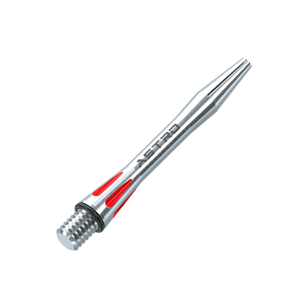 Winmau Astro Aluminium Schachten - Rood