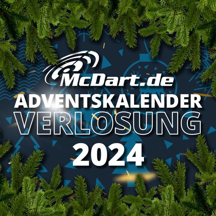 McDart Darts Adventskalender 2024 - De winnaars van de loterij