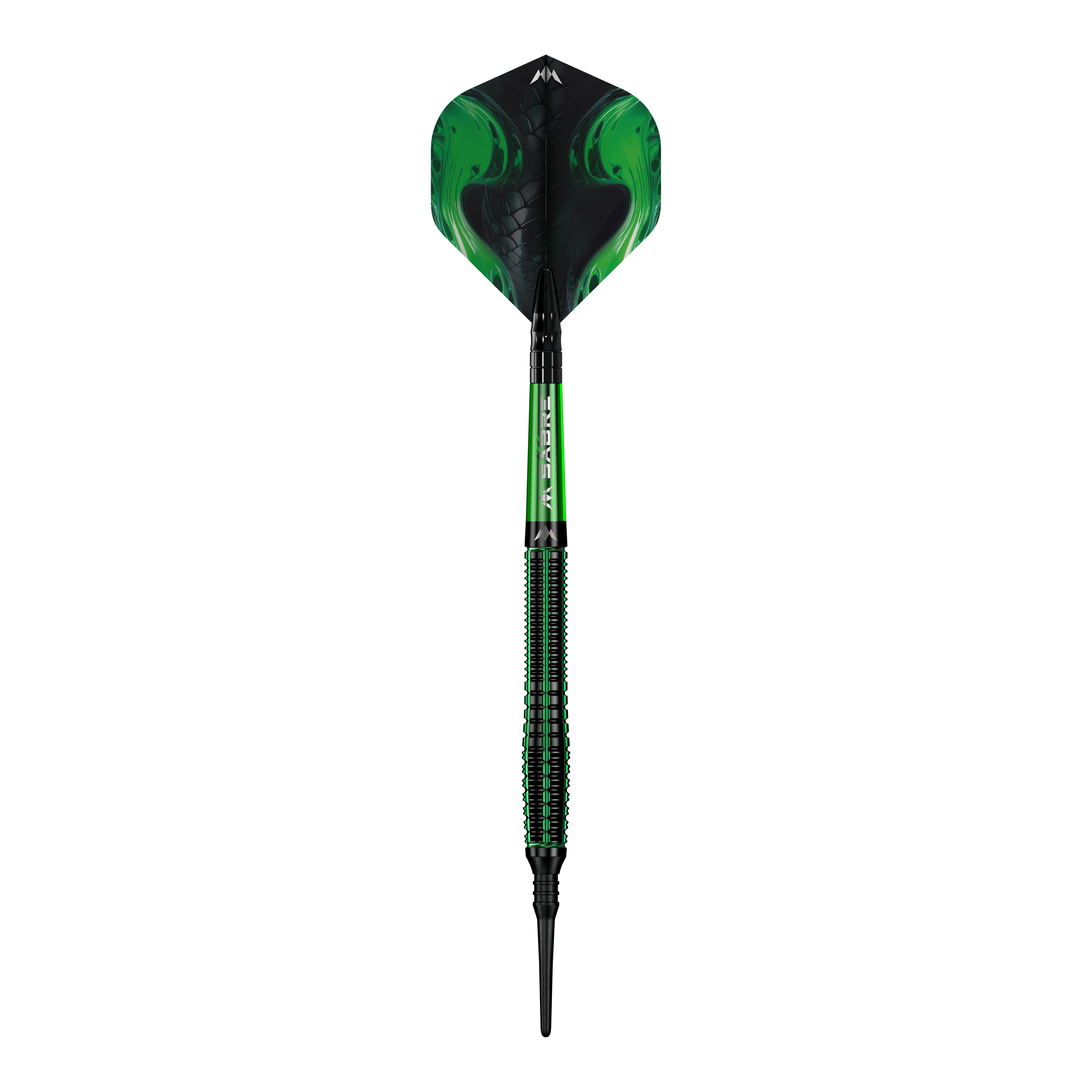 Mission Venom Softdarts - 20g Ein einzelner Mission Venom Softdart - 20g wird gezeigt. Die Details des Schafts sind sichtbar.