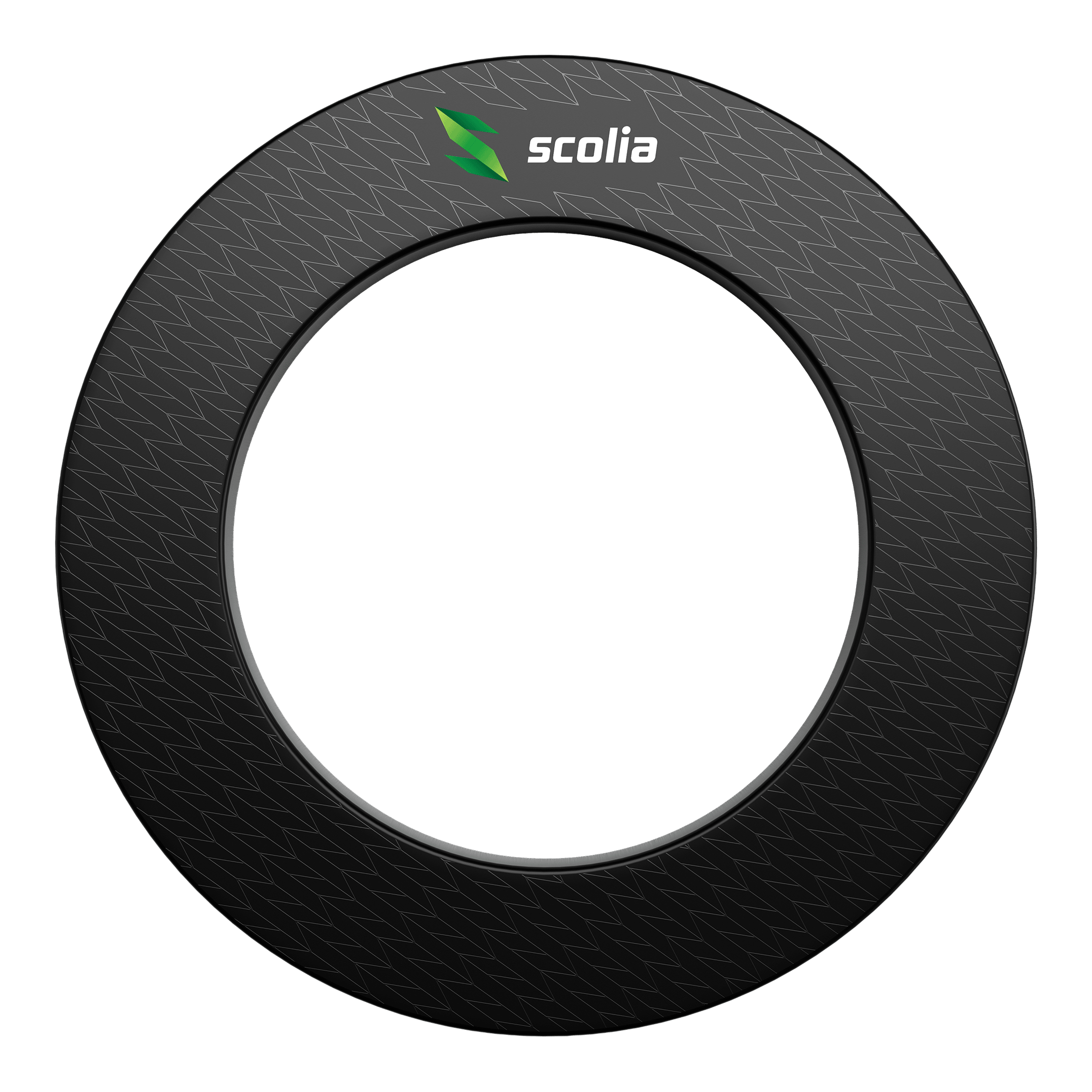 Scolia Signature Dartboard Surround Das Bild zeigt das Produkt Scolia Signature Dartboard Surround. Es handelt sich um einen speziellen Schutzring für Dartscheiben.