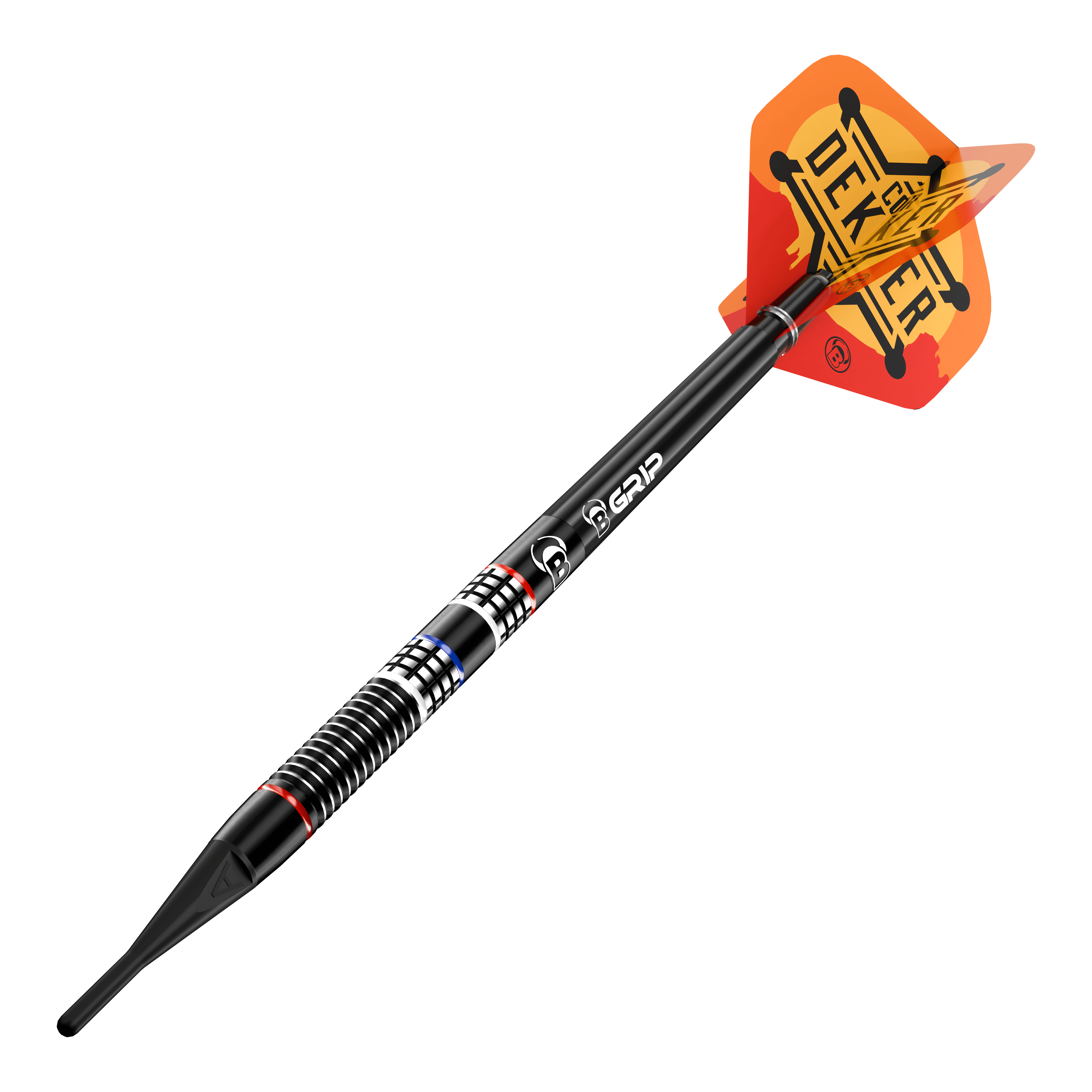 Bulls Cor Dekker The Sheriff Soft Darts - 20g Dies ist ein Bild der Bulls Cor Dekker The Sheriff Softdarts - 20g. Das Produkt wird deutlich von der Seite gezeigt.