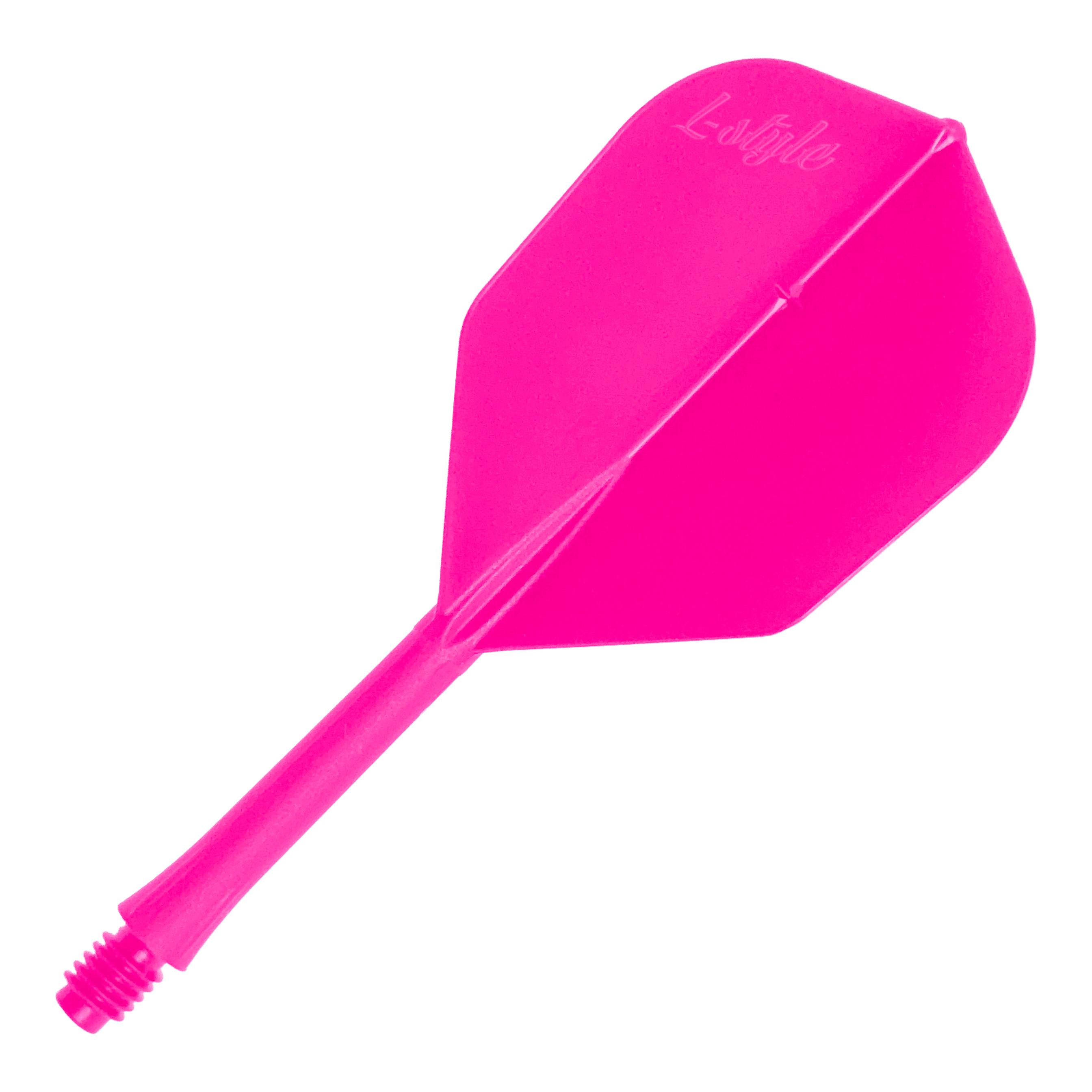L-Style BarVluchten 2BA L3 - 260 Hier ist ein Dart-Flug in Neon-Pink zu sehen. Abgebildet ist der Artikel 'LSF-905_L-Style_BarFlight_NeonPink_1'.