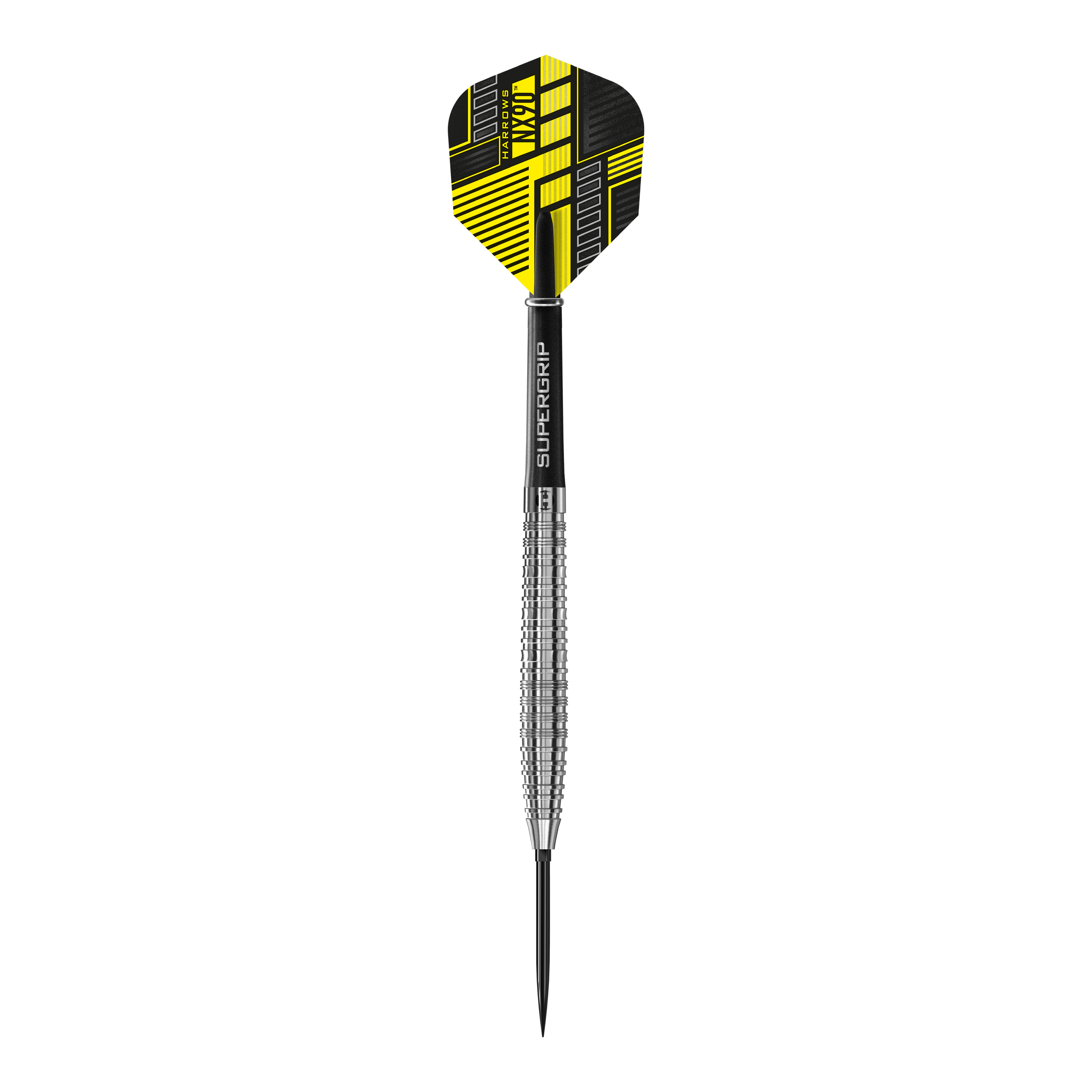 Harrows NX90 Taps Toelopende Quick Point Stalen Darts Hier sehen Sie die Harrows NX90 Tapered Quick Point Steeldarts. Das Produkt ist ideal für professionelle Dartspieler geeignet.