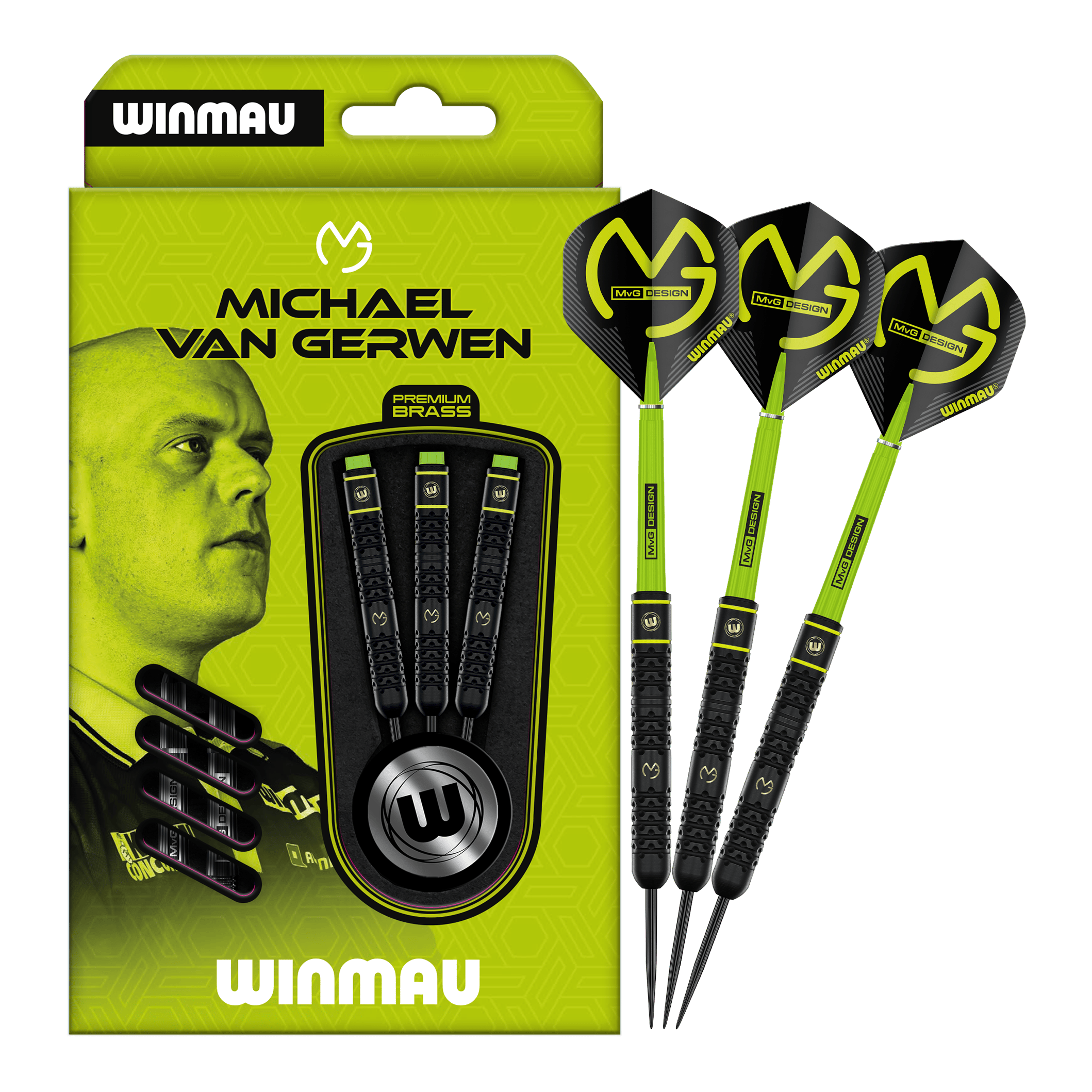 Winmau Michael Van Gerwen stalen darts - 21 g