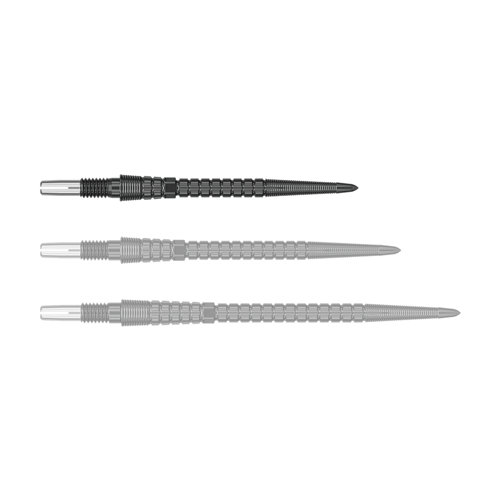 Target Chrono Swiss Storm Point dartpunten - Zwart Target Chrono Swiss Storm Point dartpunten - Zwart