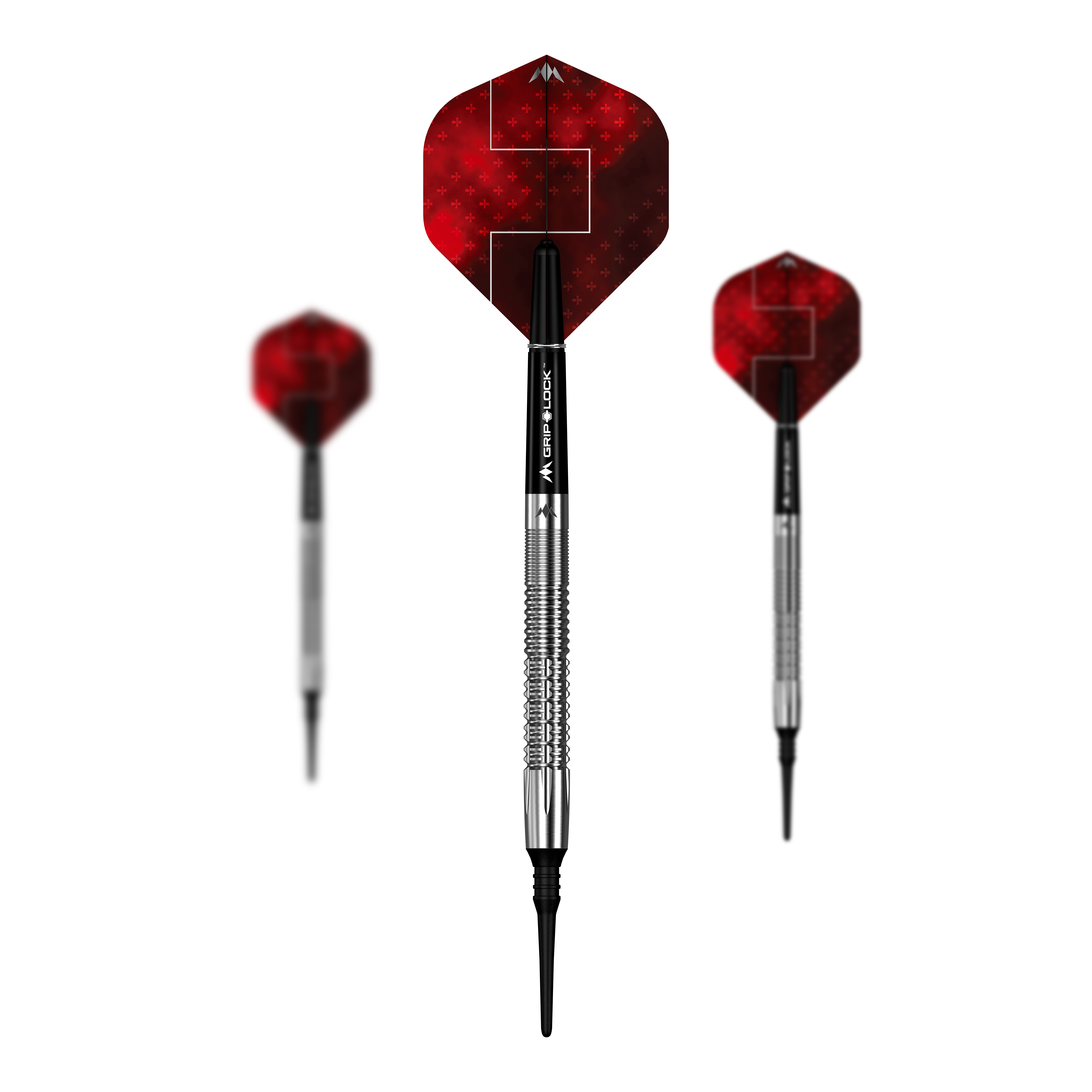 Missie Thomas Junghans Softdarts - 20g Dieses Bild zeigt das Set Mission Thomas Junghans Softdarts mit einem Gewicht von 20 Gramm. Das Dartset ist als Komplettpaket dargestellt.