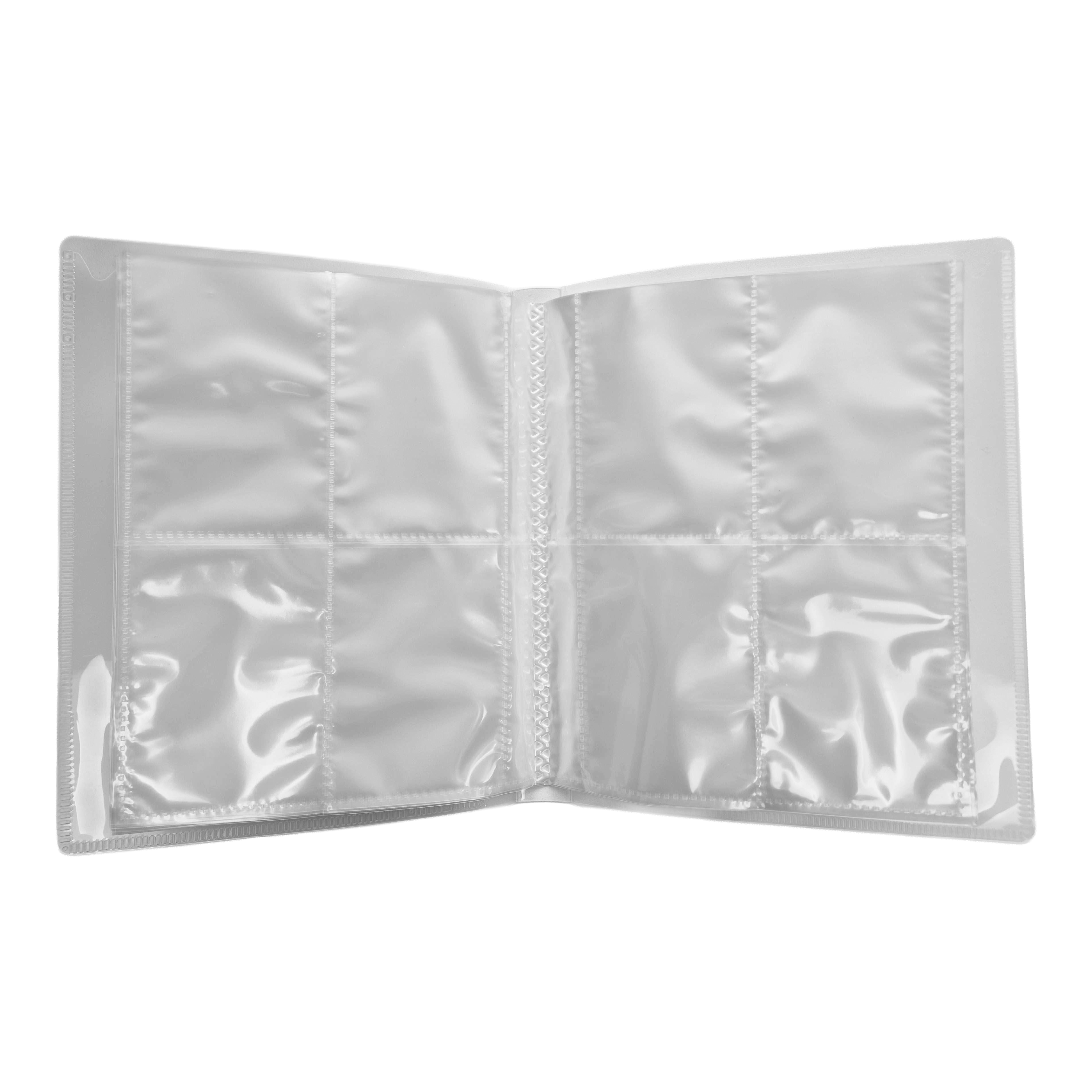 Panini blanco verzamelmap Auf dem Bild ist der Panini Blanko Sammelordner abgebildet. Der weiße Sammelordner ist für Panini-Sammelkarten geeignet.