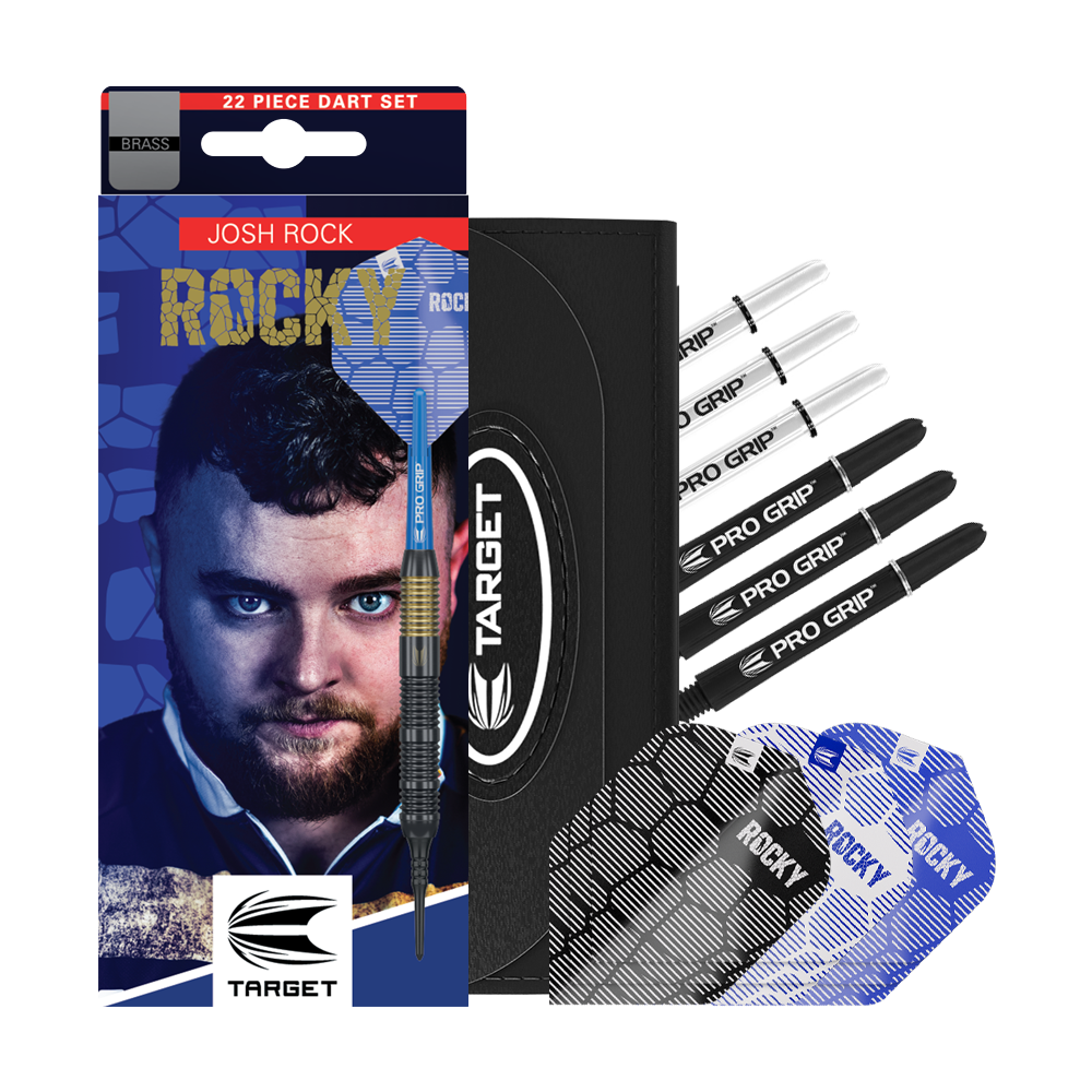 Target Josh Rock Messing Zachte Darts - 18g