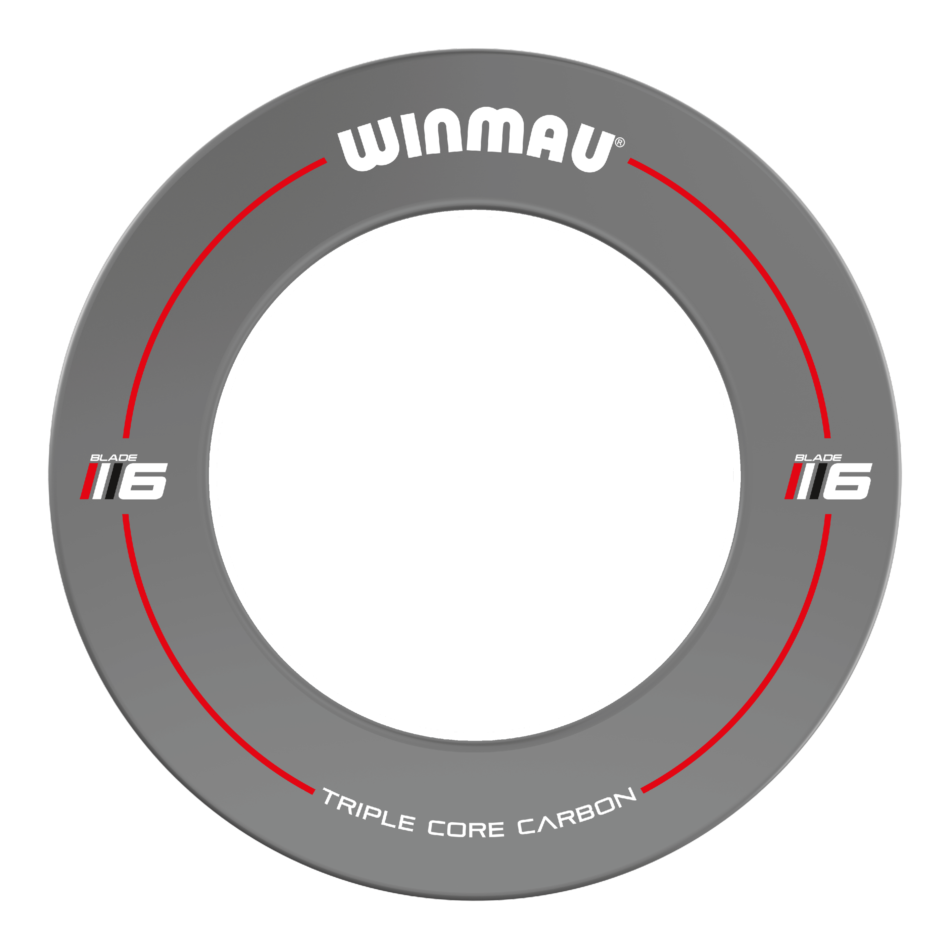 Winmau Dartbord Surround Blade 6 Design - Grijs