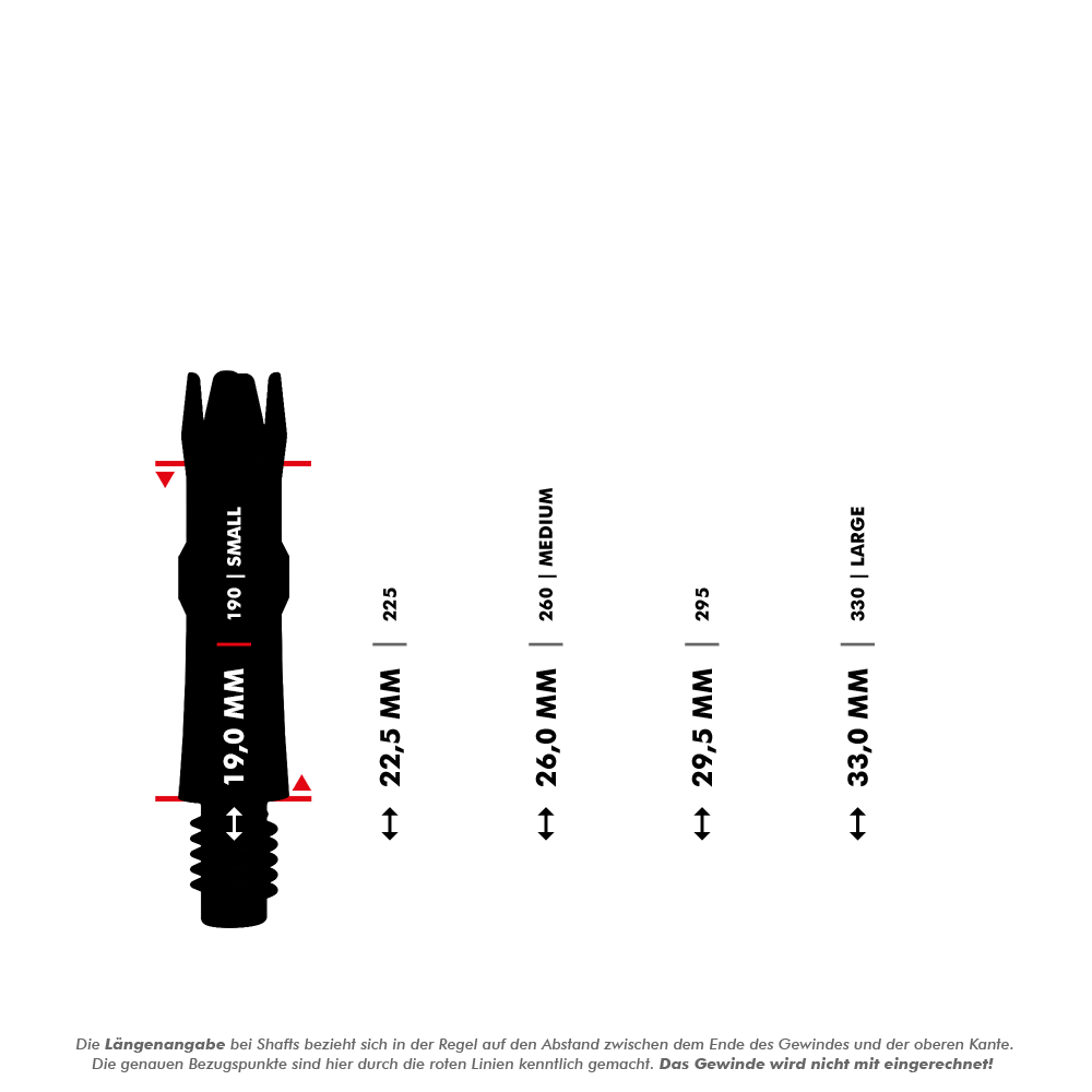 L-Style L-System vervangingsschachten - Helderrood L-Style L-System vervangingsschachten - Helderrood