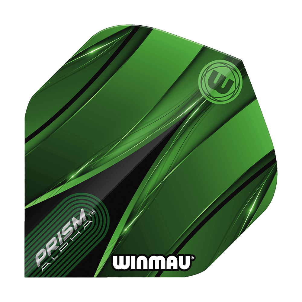 Winmau Alpha Sniper Green Standaardvluchten Die Winmau Alpha Sniper Green Standard Flights werden auf dem Bild dargestellt. Das Produkt hat eine klassische Standardform.