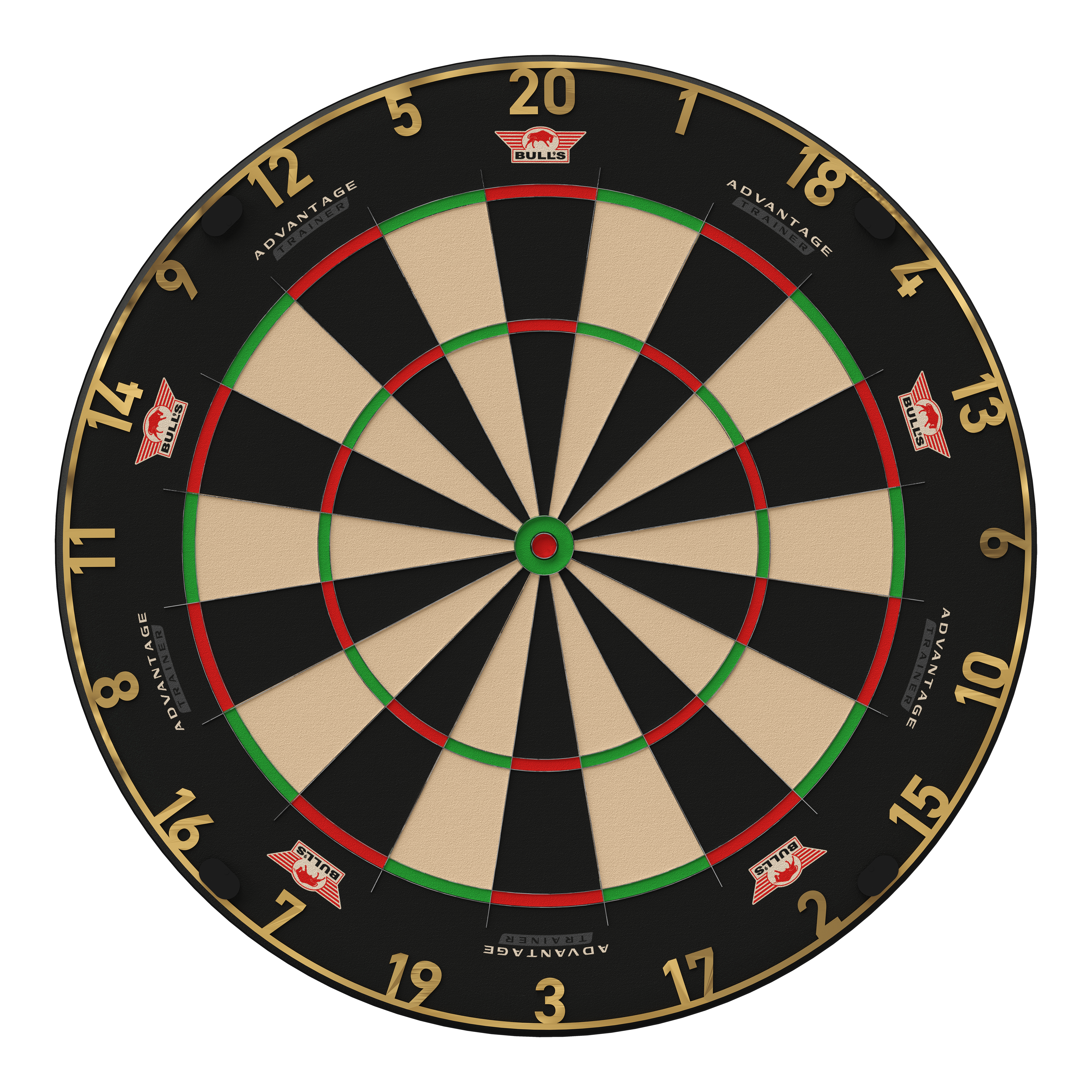 Bulls NL Advantage 8 TRAINER stalen dartbord Abgebildet ist das Bulls NL Advantage 8 TRAINER Steeldartboard. Die Scheibe eignet sich für Präzisionstraining.