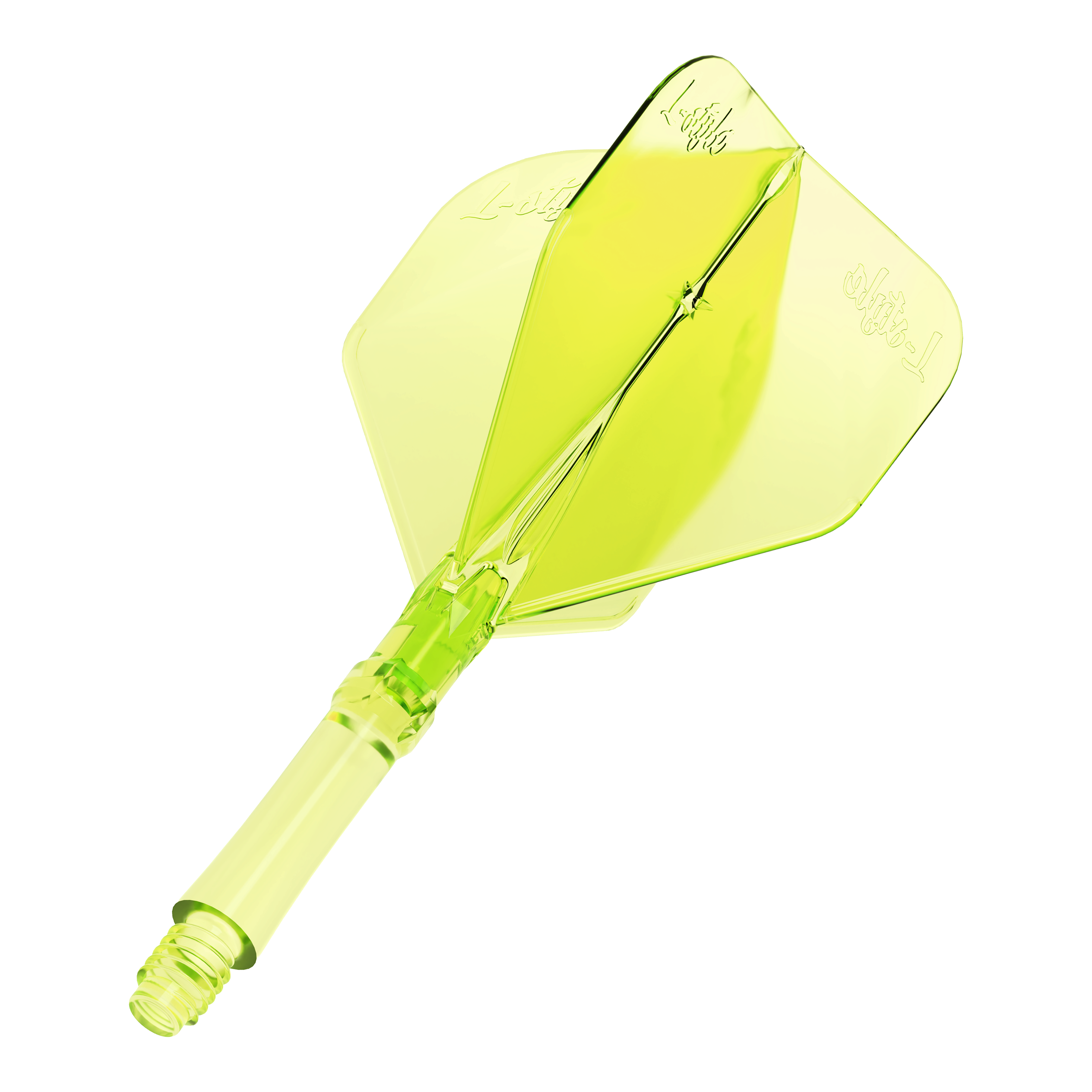 L-Style L-Systeem Flights - Neongeel Abgebildet ist das Produkt L-Style L-Sytem Flights - Neon Yellow. Diese neon-gelben Flights werden für Darts genutzt.