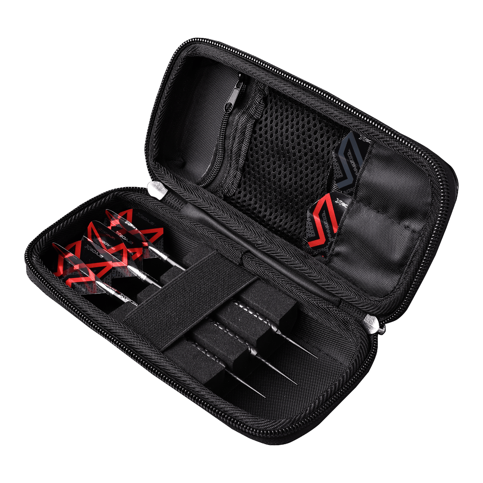 Winmau Blade X Armor G1 dartportemonnee Hier ist das Winmau Blade X Armor G1 Dartwallet abgebildet. Dieses Dartwallet dient zur sicheren Aufbewahrung von Dartzubehör.