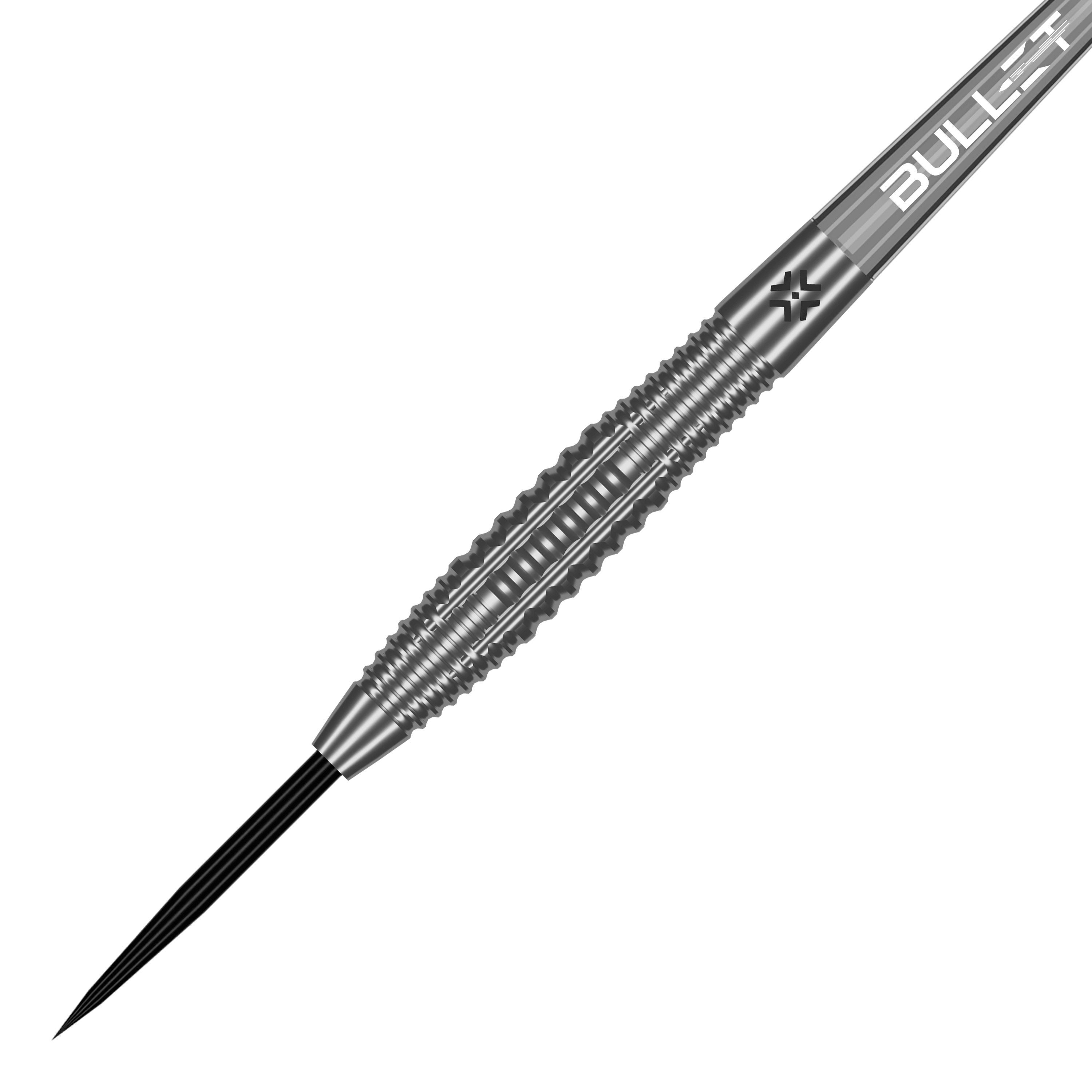 Bullet Ranger stalen darts Das Bild zeigt Bullet Ranger Steeldarts. Die Steeldarts liegen nebeneinander und sind gut sichtbar.