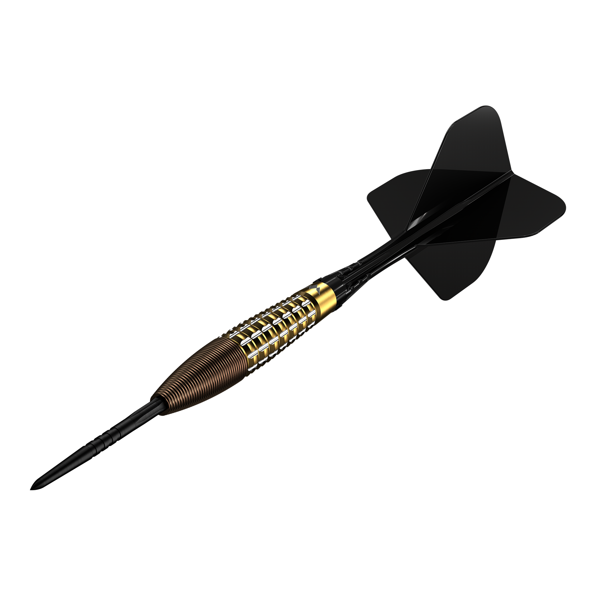 Das Bild zeigt die Mission Rhodon Steeldarts - 23g. Es handelt sich um hochwertige Steeldarts für präzises Dartspiel.