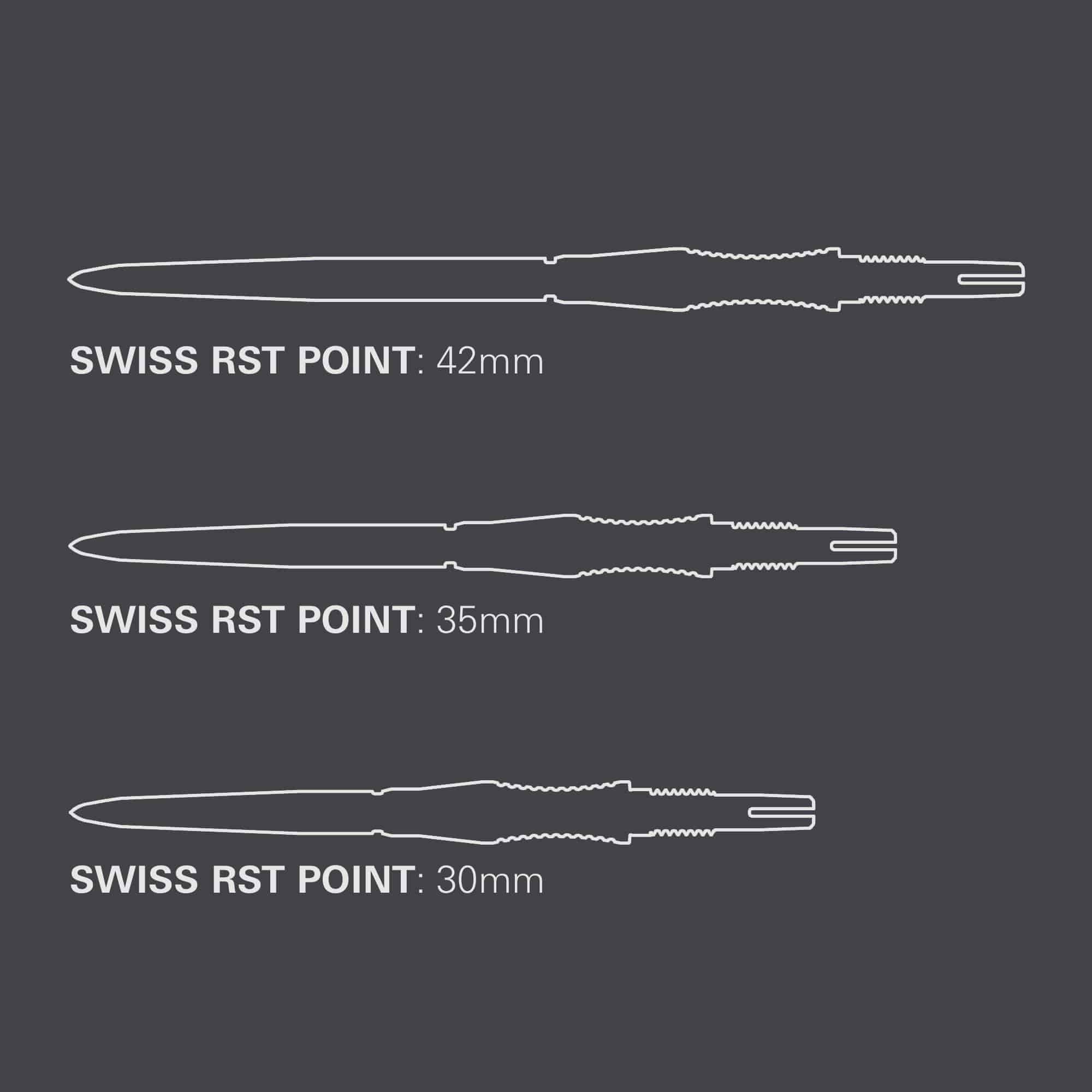 Target Swiss Point Dartpunten Signature RST - Goud Hier sieht man Target Swiss Point Dartspitzen Signature RST - Gold. Die Dartspitzen sind in goldener Farbe gehalten und besonders langlebig.