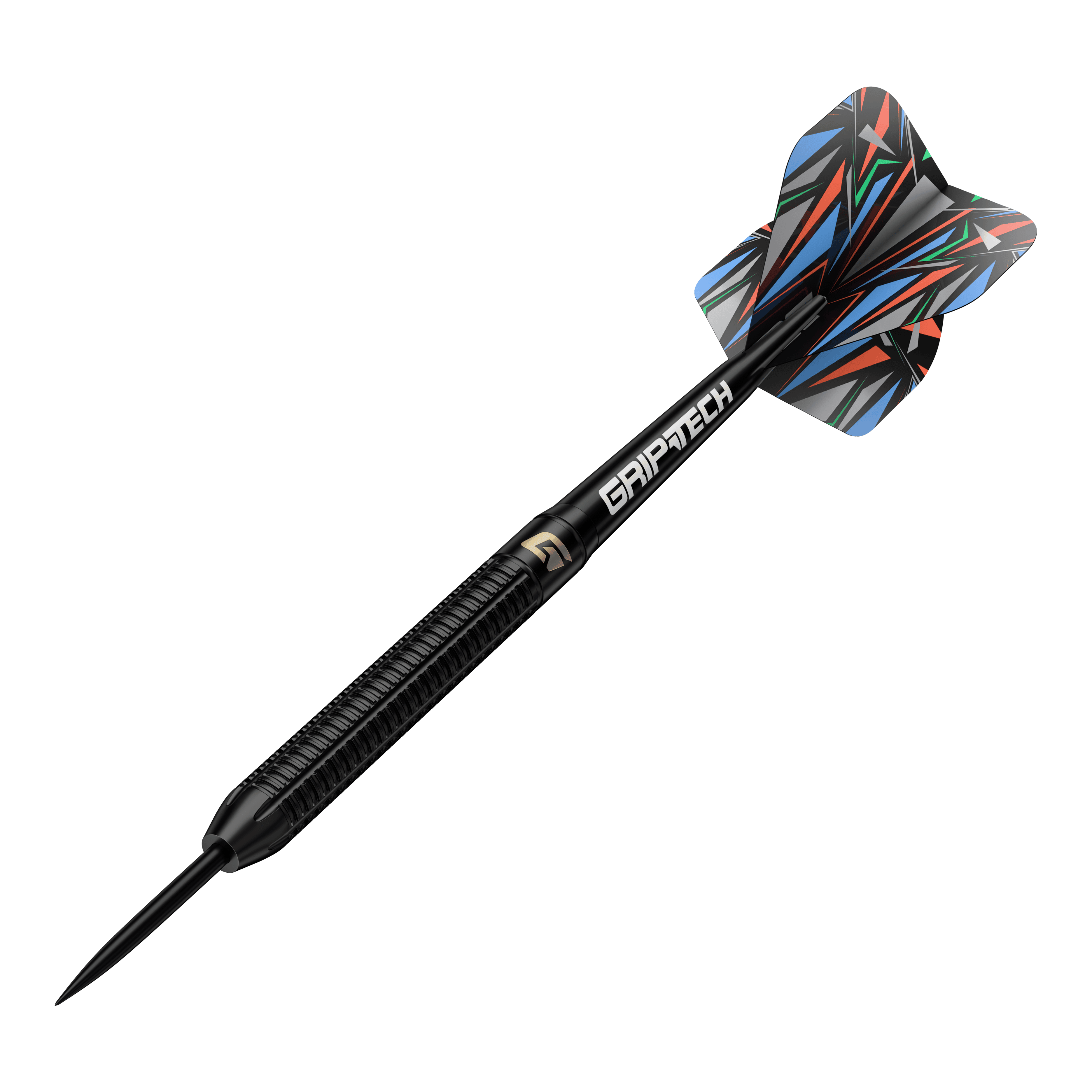 GEIT Atleet Zwart Messing Steeldarts - 13g