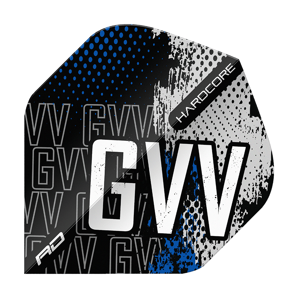 Red Dragon Hardcore Gian Van Veen Blue Premium No2 Standard Flights