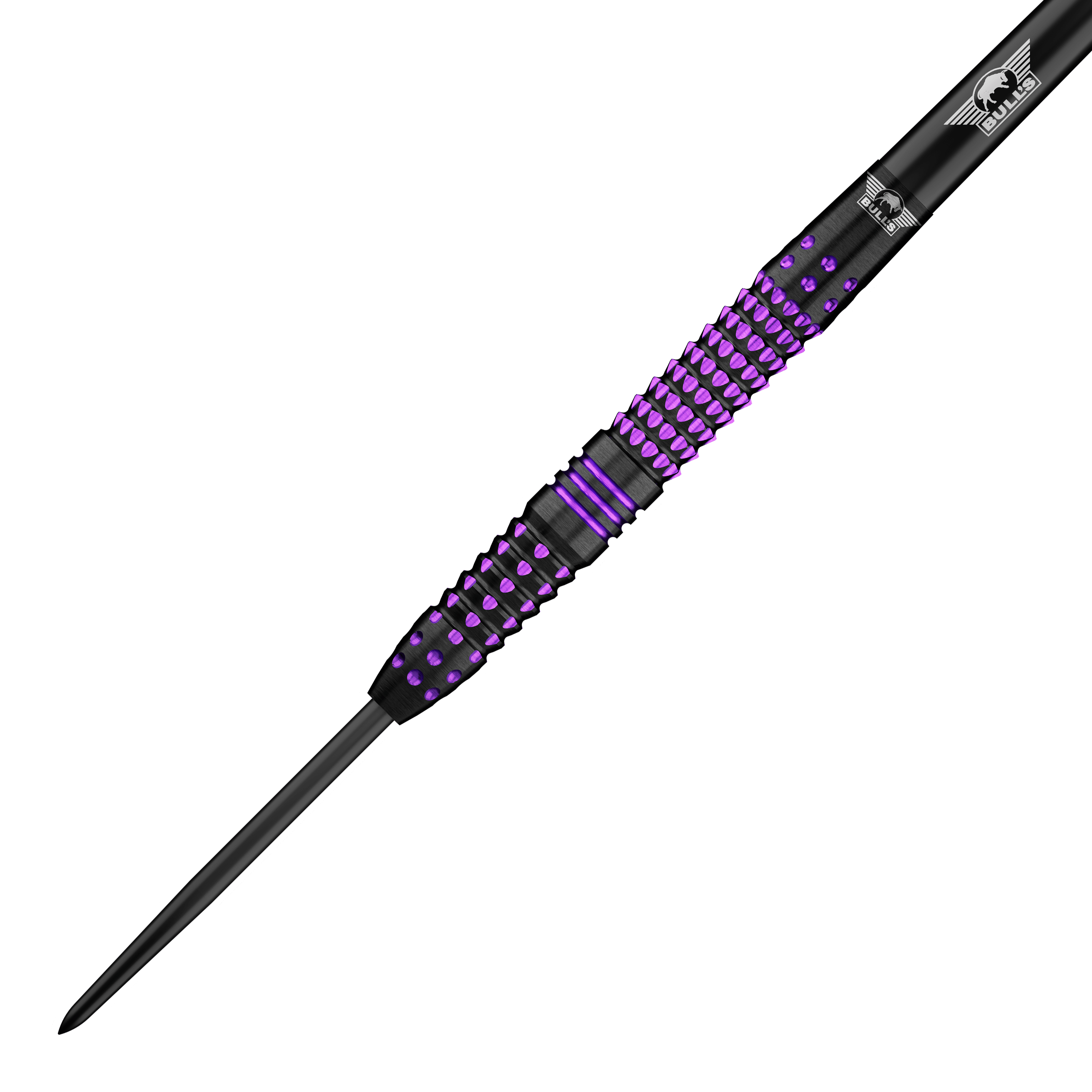 Bulls NL Lerena Rietbergen stalen darts - 24g Bulls NL Lerena Rietbergen Steeldarts - 24g sind hochwertige Steeldarts. Das Bild zeigt eine Nahaufnahme des Produkts.