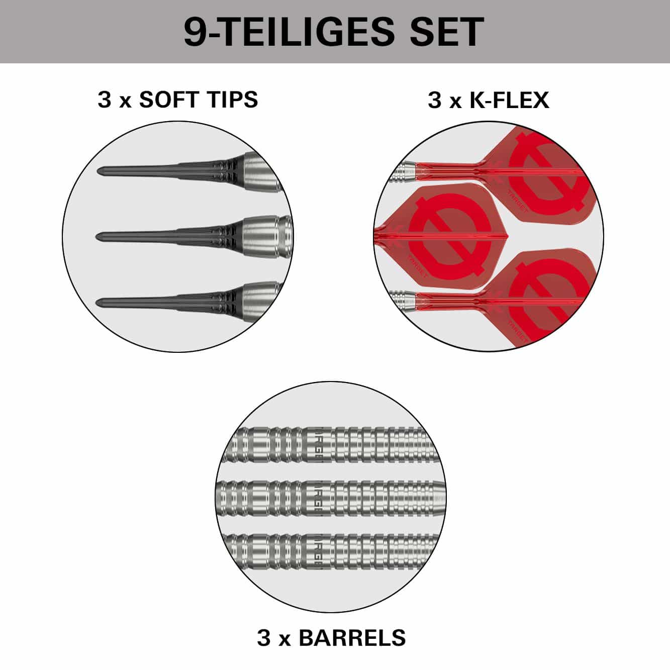 Targetgroep O 12 Softdarts Targetgroep O 12 Softdarts