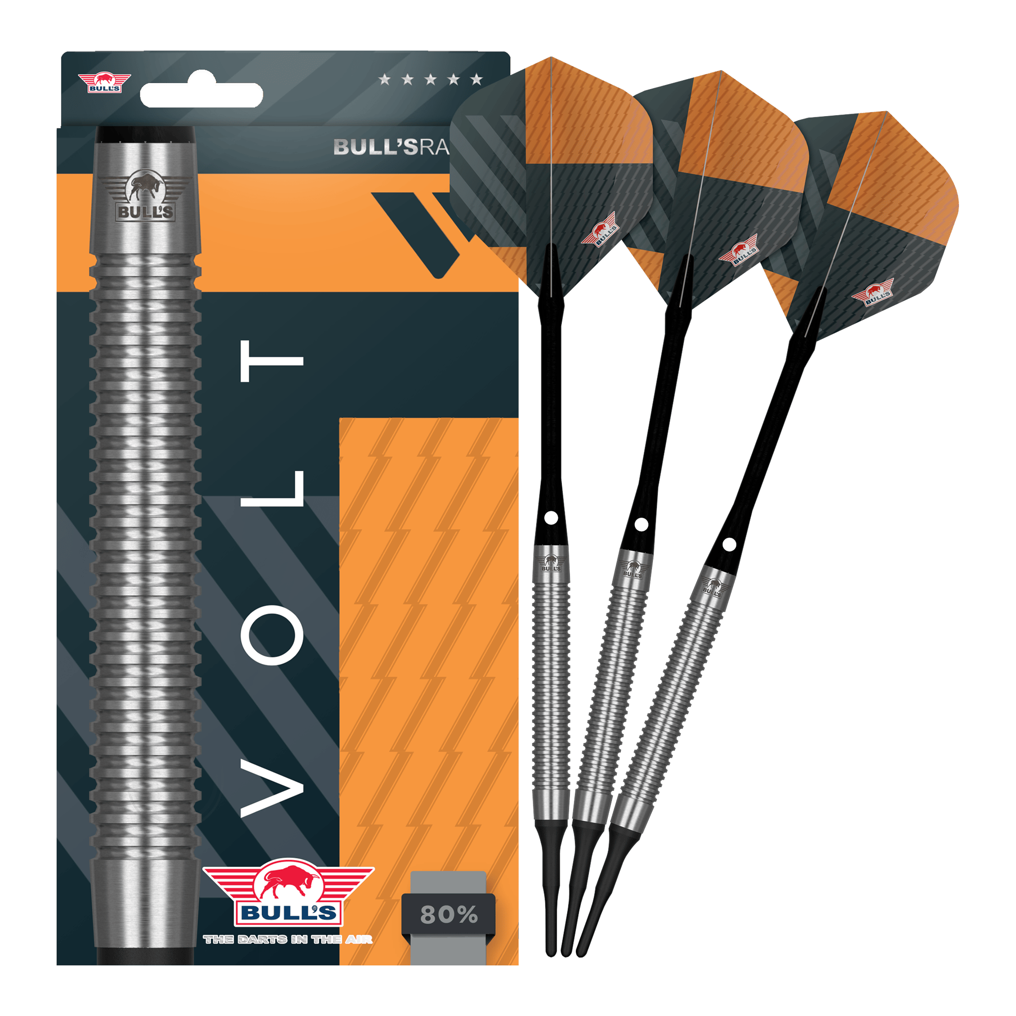 Bulls NL Volt Oranje Soft Darts - 18 g