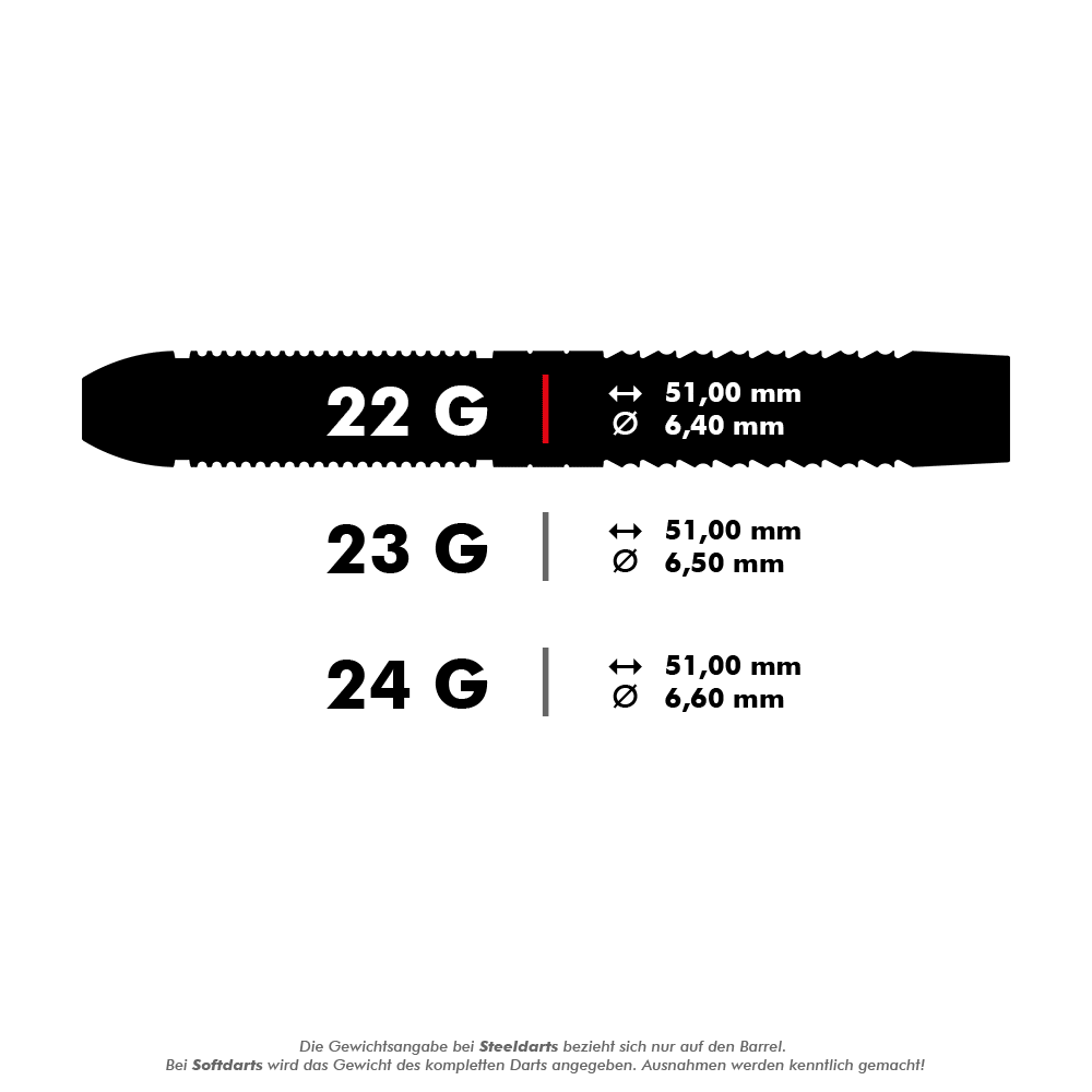 Target Crux 01 Swiss Point stalen dartpijlen