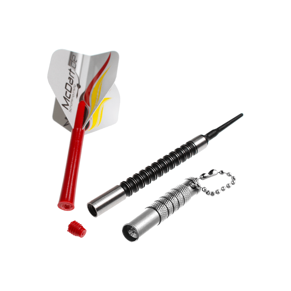 Das Bild zeigt noch einmal einen Bullet Shaftrest Entferner in Silber. Es ist ein Werkzeug zum Entfernen von Shaftrests bei Dartpfeilen.