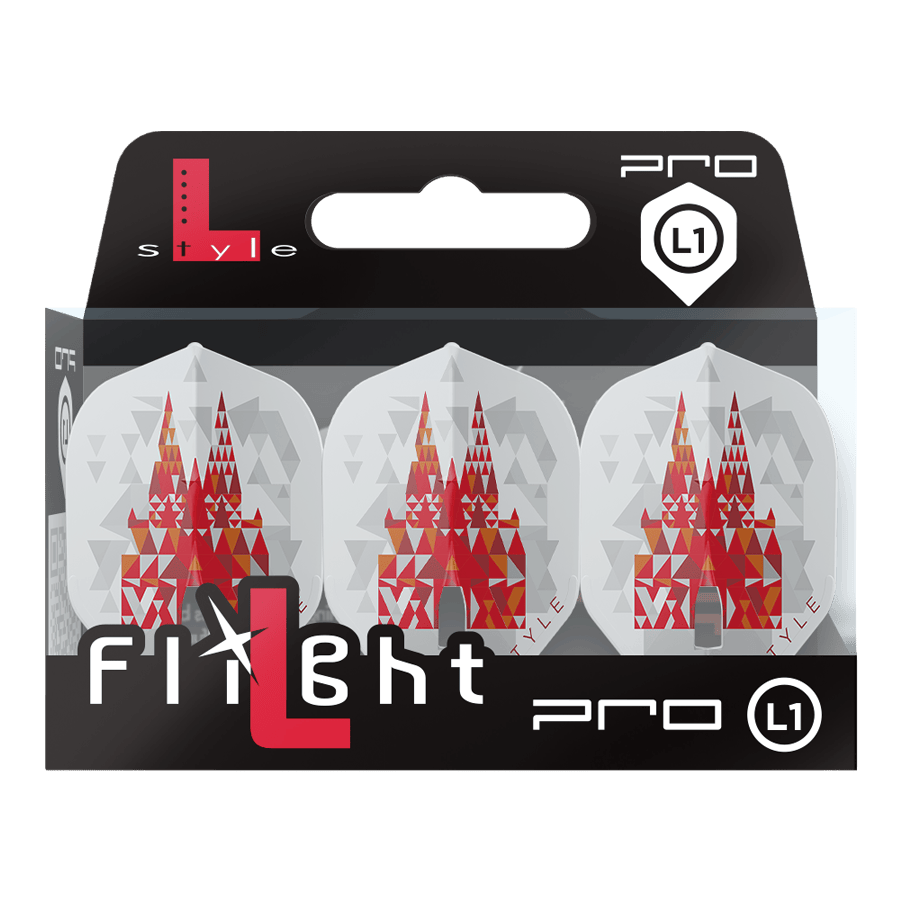 Die L-Style Florian Hempel Signature V2 L1PRO White Flights sind weiße, hochwertige Dartflights. Sie sorgen für optimale Flugstabilität beim Dartspiel.