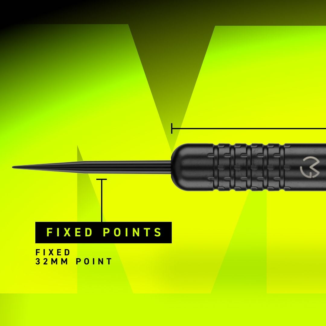 Winmau Michael Van Gerwen Core Messing Steeldarts - 21g Winmau Michael Van Gerwen Core Messing Steeldarts - 21g