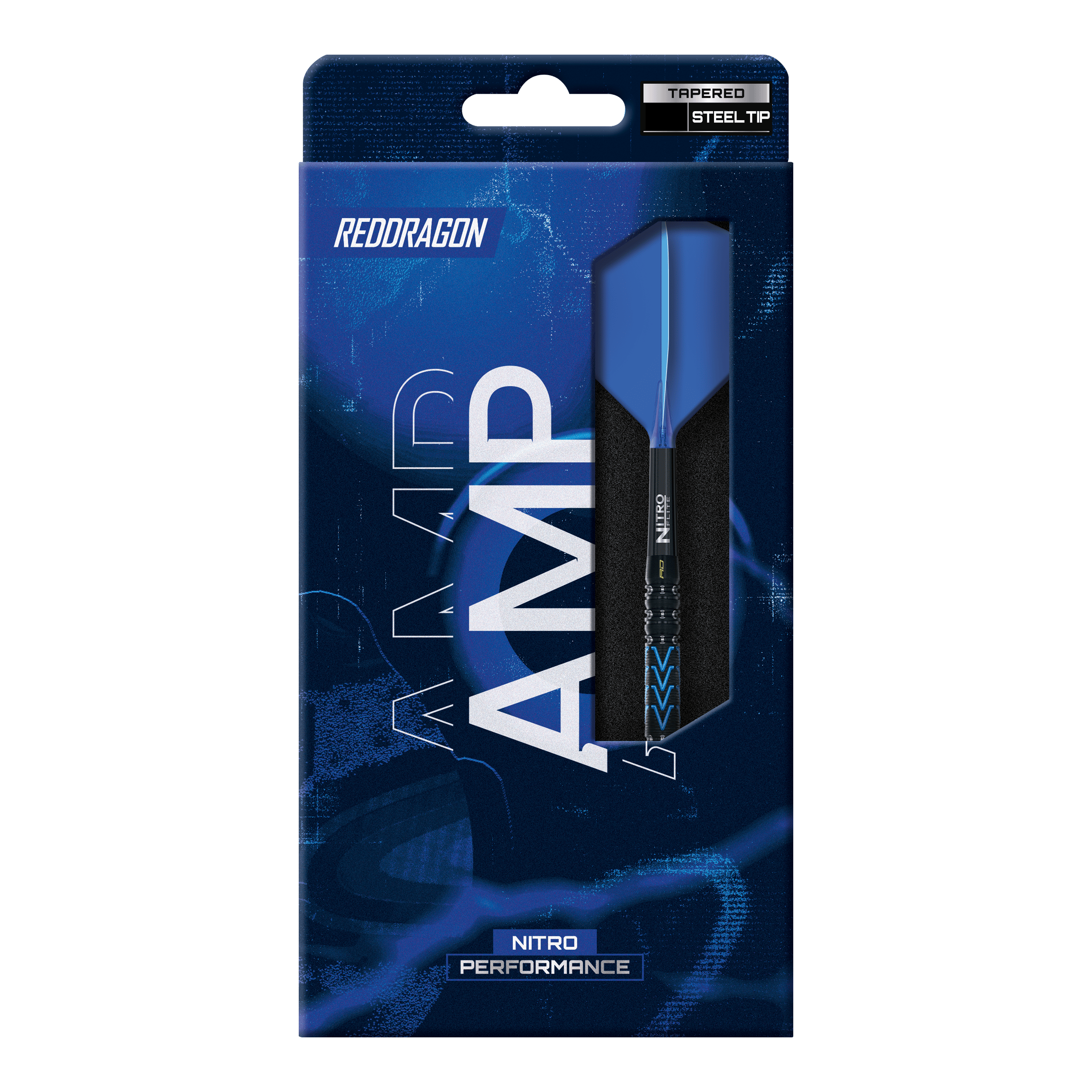 Red Dragon Amp taps toelopende stalen dartpijlen Zu sehen sind die Red Dragon Amp Tapered Steeldarts. Das Bild zeigt die Darts aus einer anderen Perspektive.