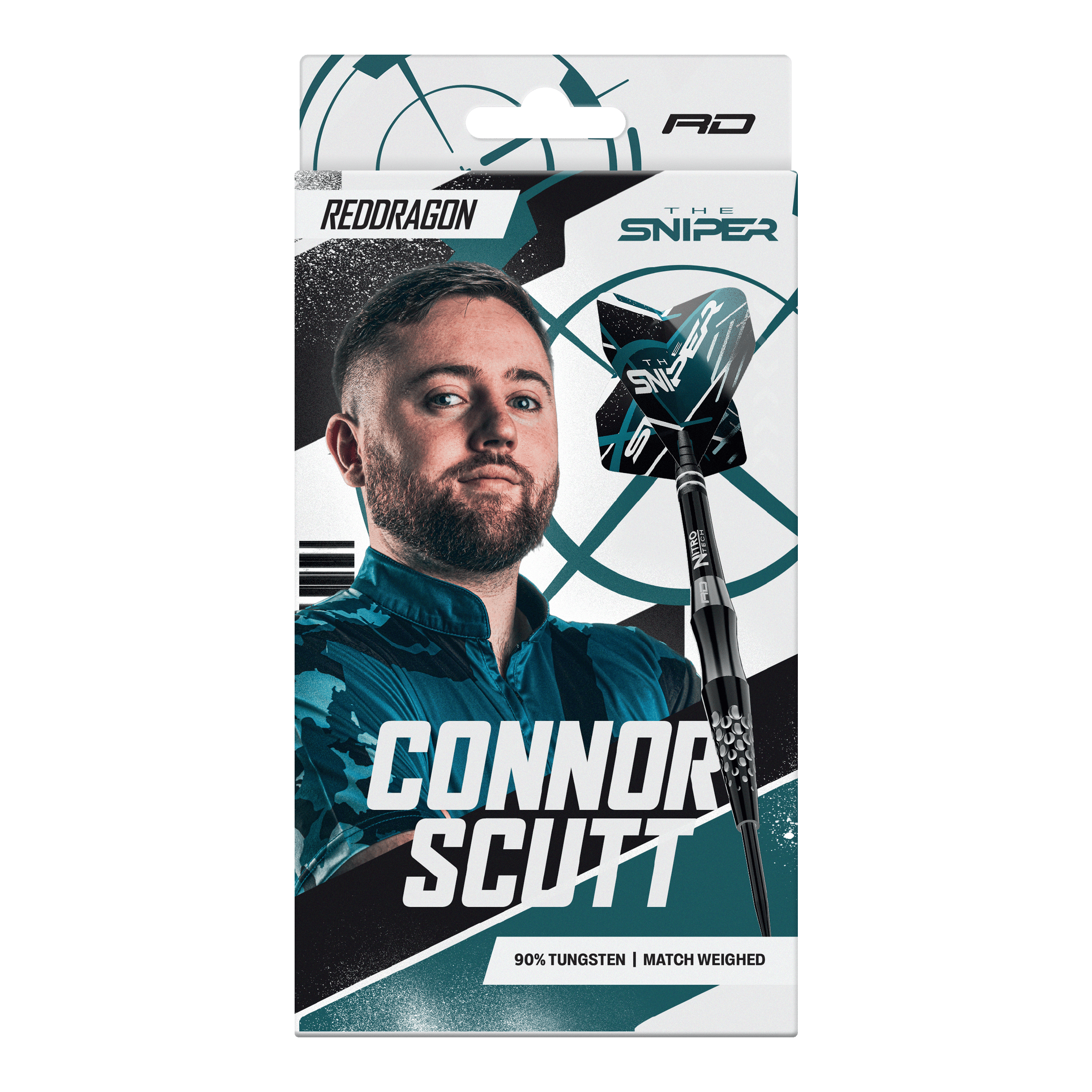 Red Dragon Connor Scutt De Sniper Steeldarts - 22g Gezeigt wird das Produkt Red Dragon Connor Scutt The Sniper Steeldarts - 22g. Die Steeldarts sind robust und perfekt ausbalanciert.
