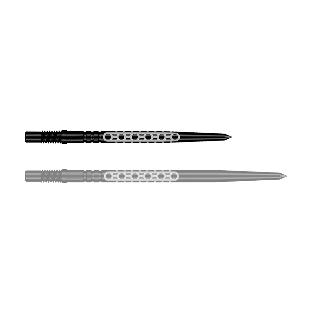 Shot Turbo Point Goths Dartpunten - Zwart Shot Turbo Point Goths Dartpunten - Zwart