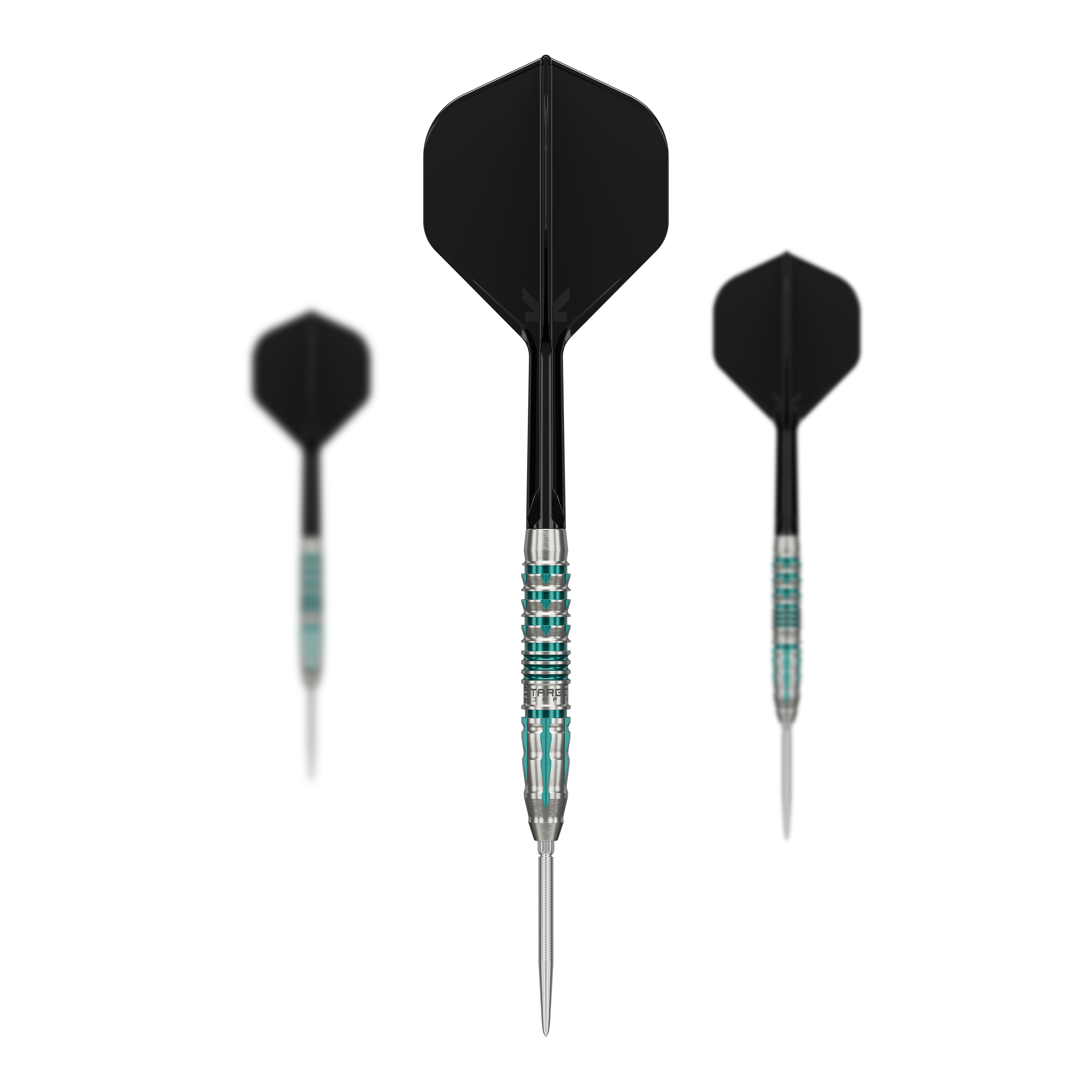 Target Japan Black Marque Pierce Swiss Point stalen dartpijlen