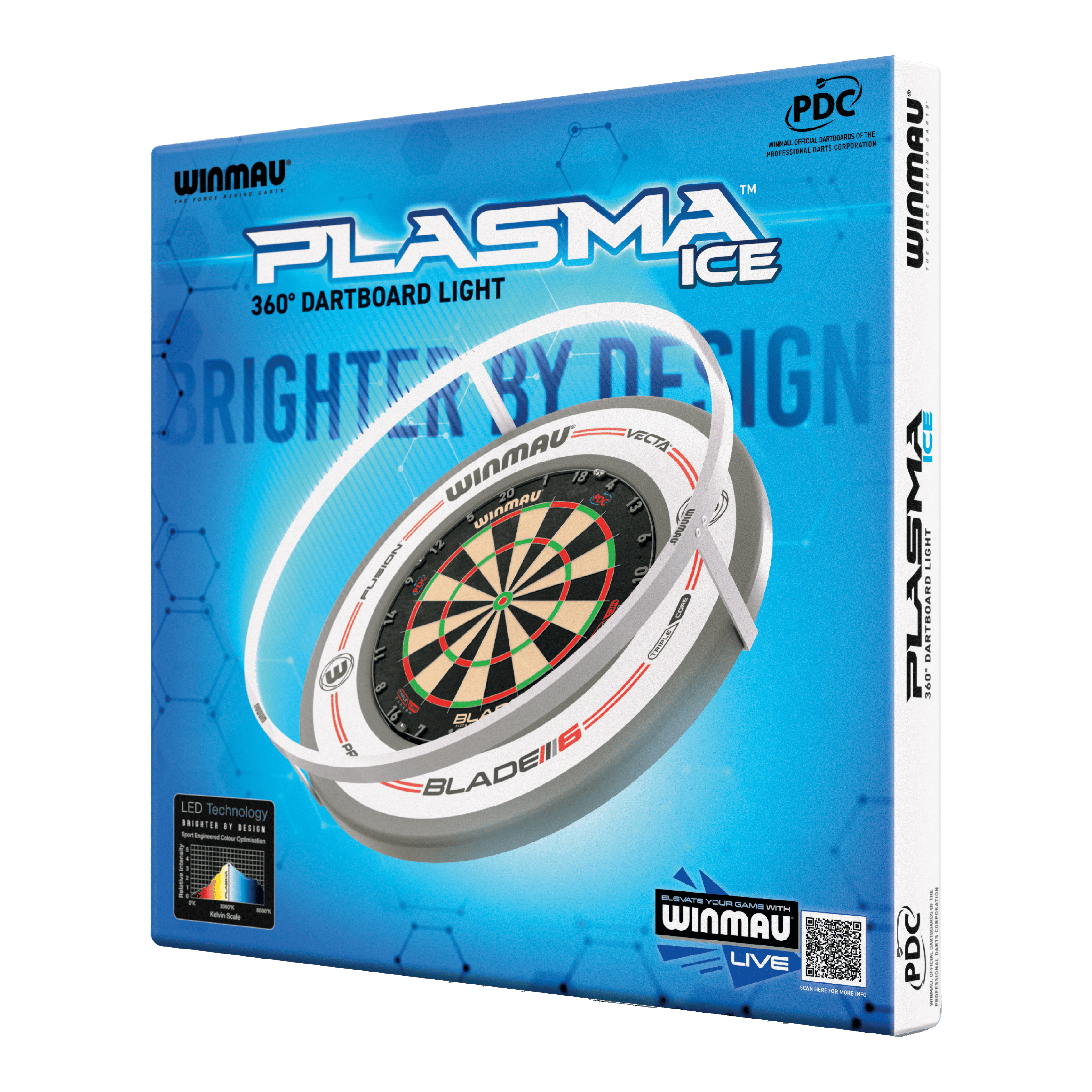 Winmau Plasma Ice LED Dartboard Light