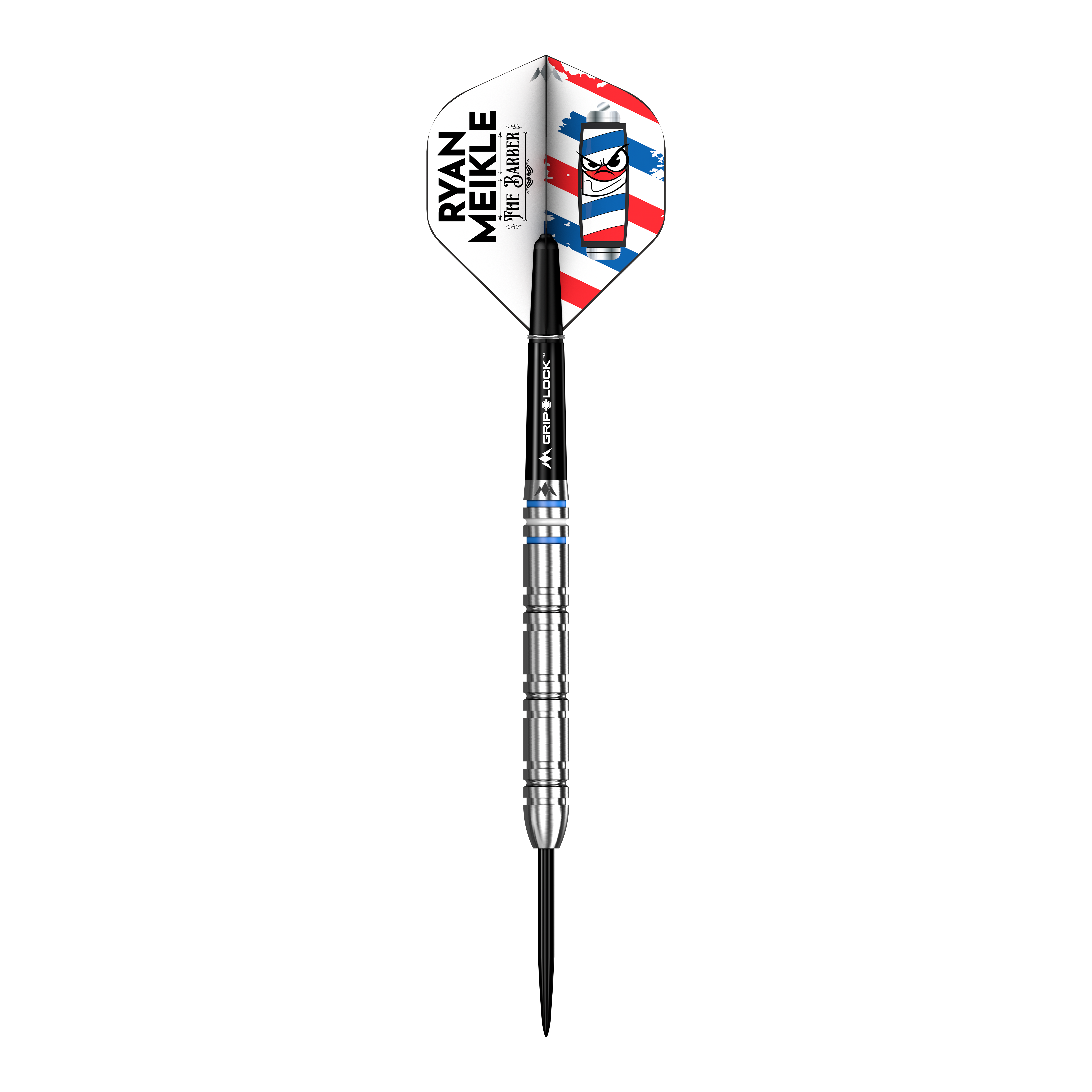 Missie Ryan Meikle The Barber Steeldarts - 23g Mission Ryan Meikle The Barber Steeldarts - 23g Darts sind abgebildet. Das Bild zeigt das Design und die Details dieses Steeldarts.