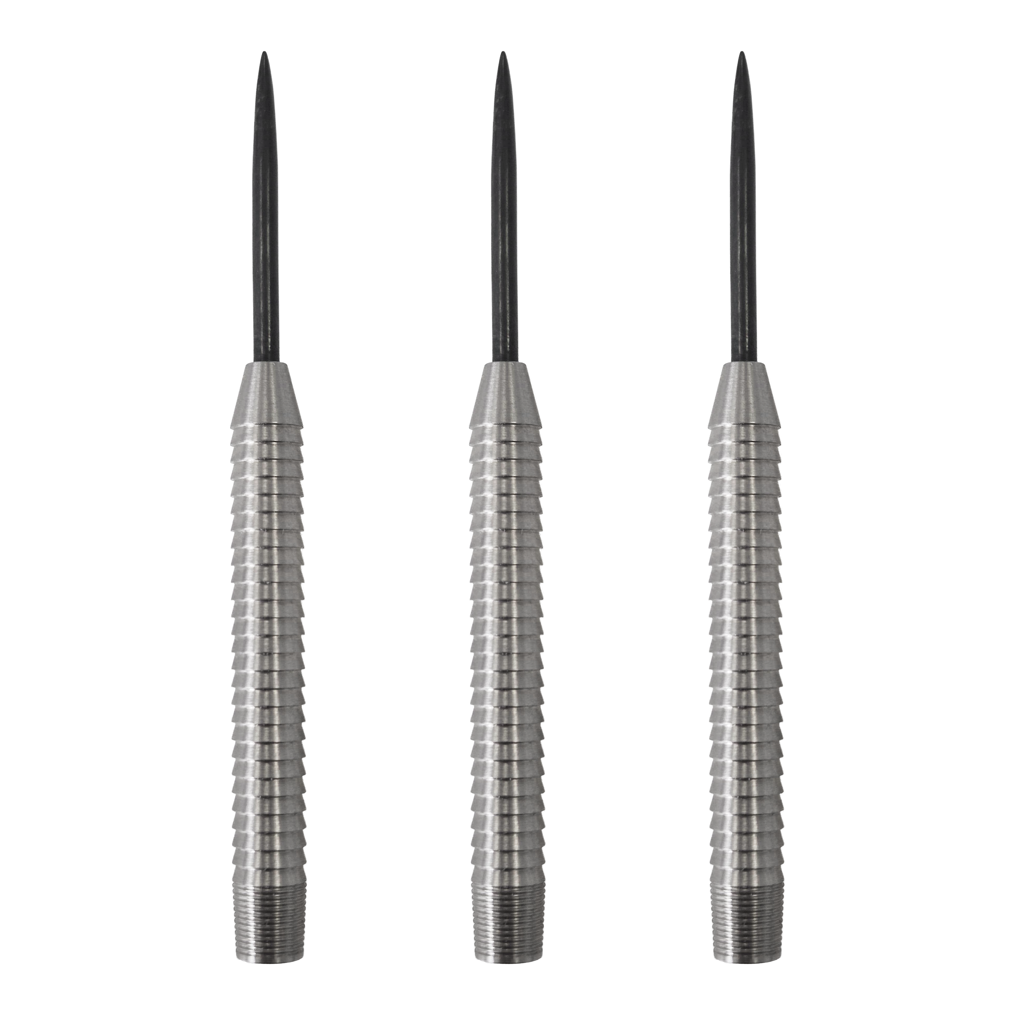 McDart Shark 3 stalen dartpijlen - 22 g Abgebildet ist das Set McDart Shark 3 Steeldart-Barrels - 22g. Die Steeldart-Barrels werden als Set dargestellt.