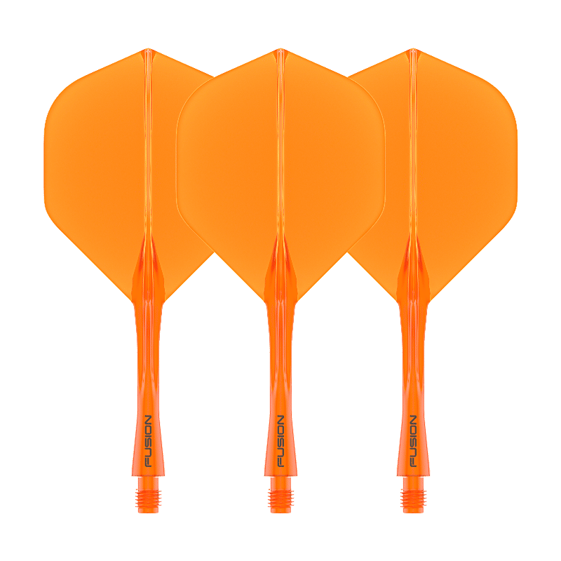 Winmau Fusion Flight Shaft-systeem Standaard Oranje