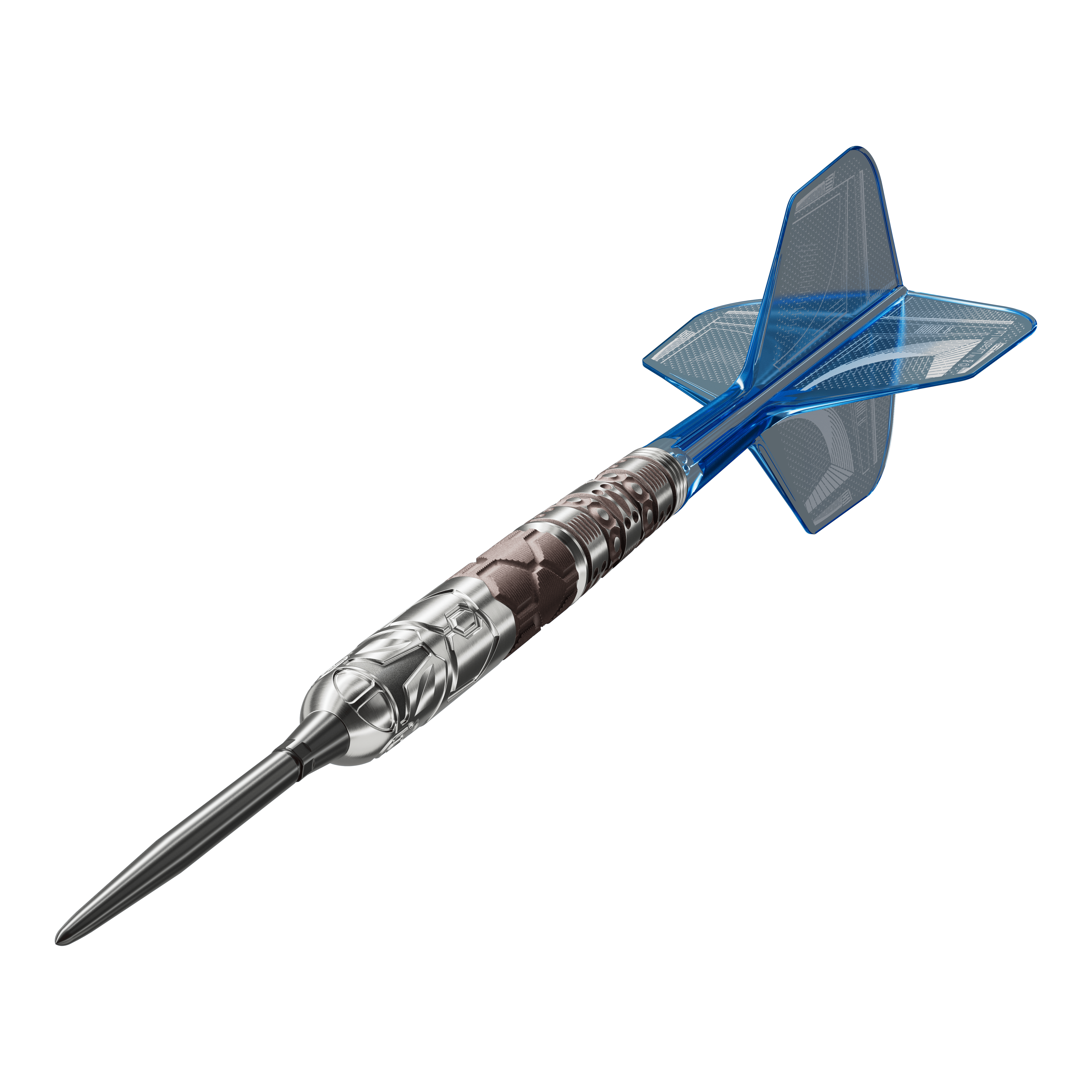 Target Star Wars Mandalorian 95 Swiss Point stalen dartpijlen Auf dem Bild sind die Target Star Wars Mandalorian 95 Swiss Point Steeldarts zu sehen. Das Produkt verbindet Qualität mit einem einzigartigen Mandalorian-Look.