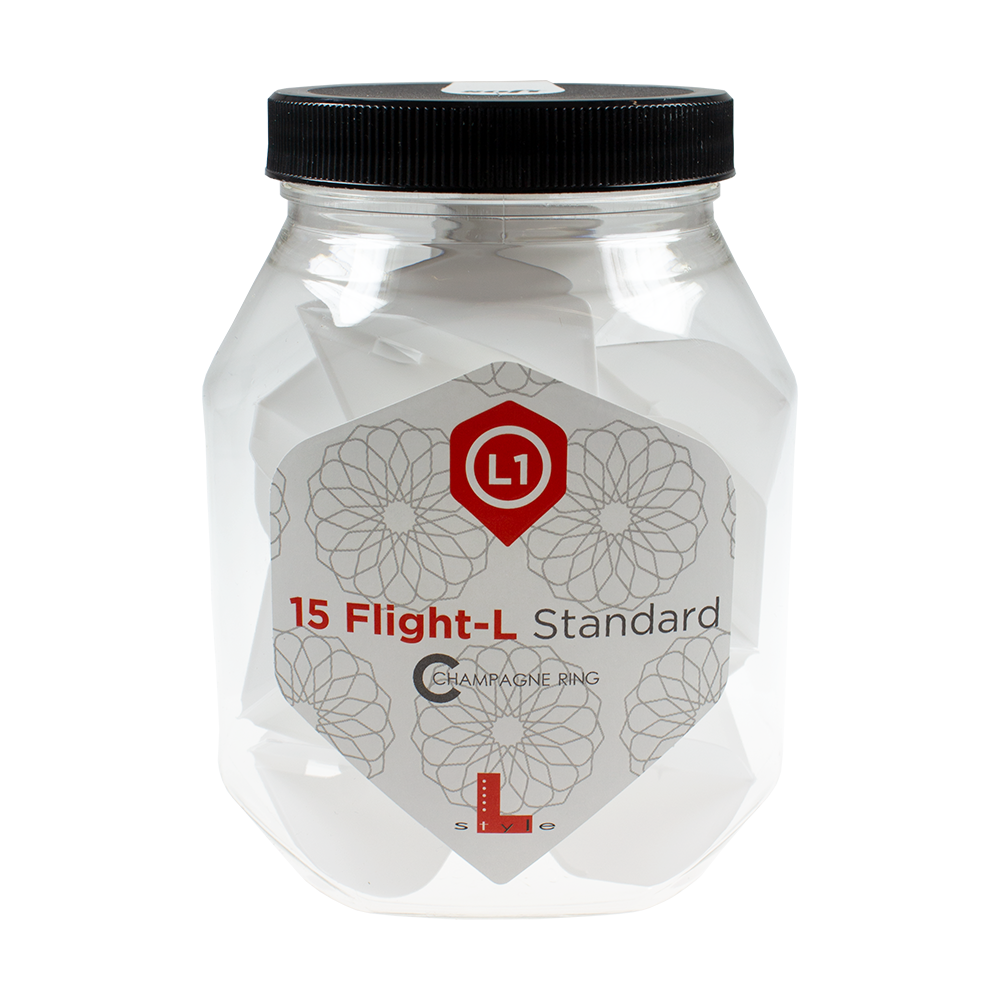 L-Style Flights Champagne - L1PRO Standard - 5 sets in een glas