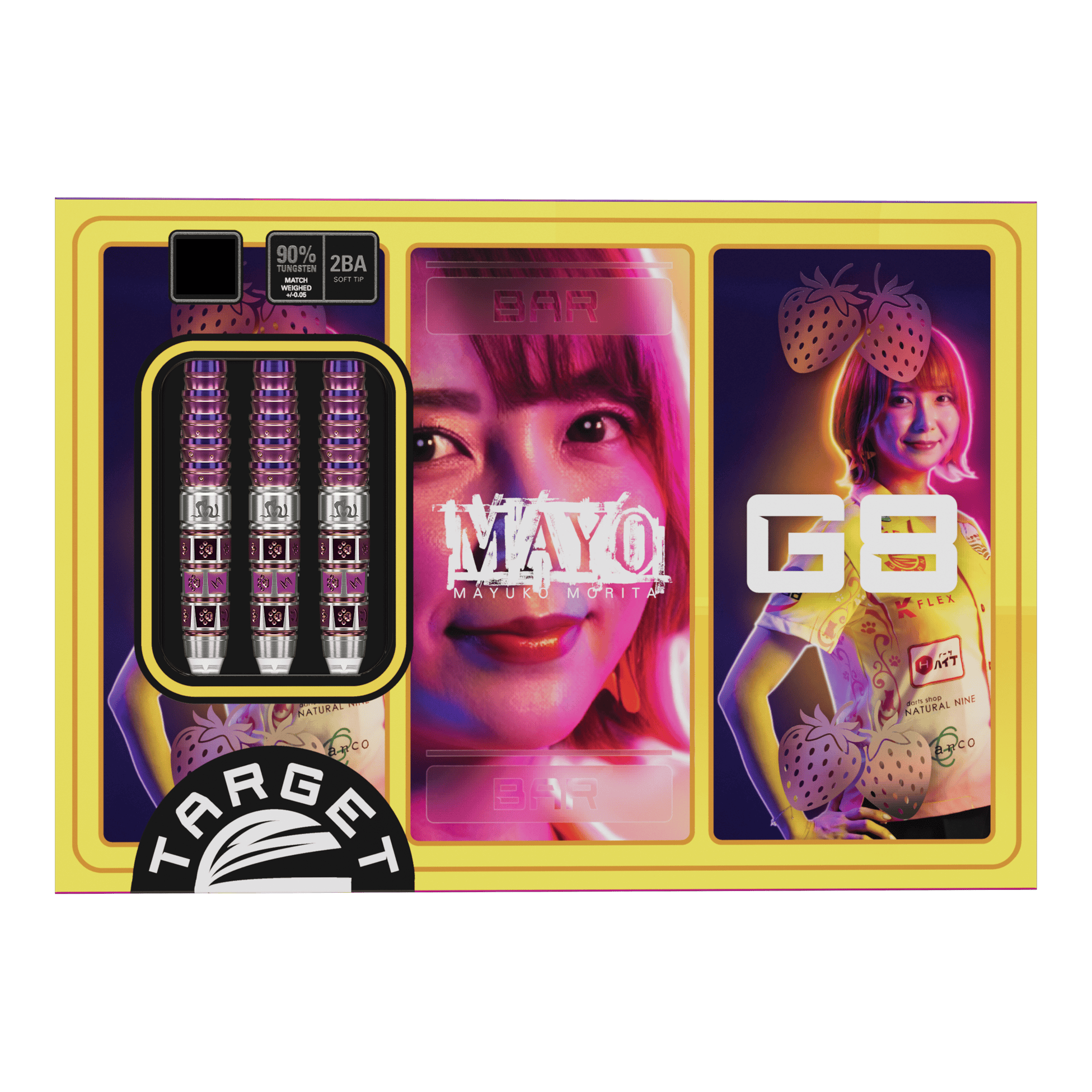 Target Japan Prime Series Mayo GEN8 Soft Darts - 18g