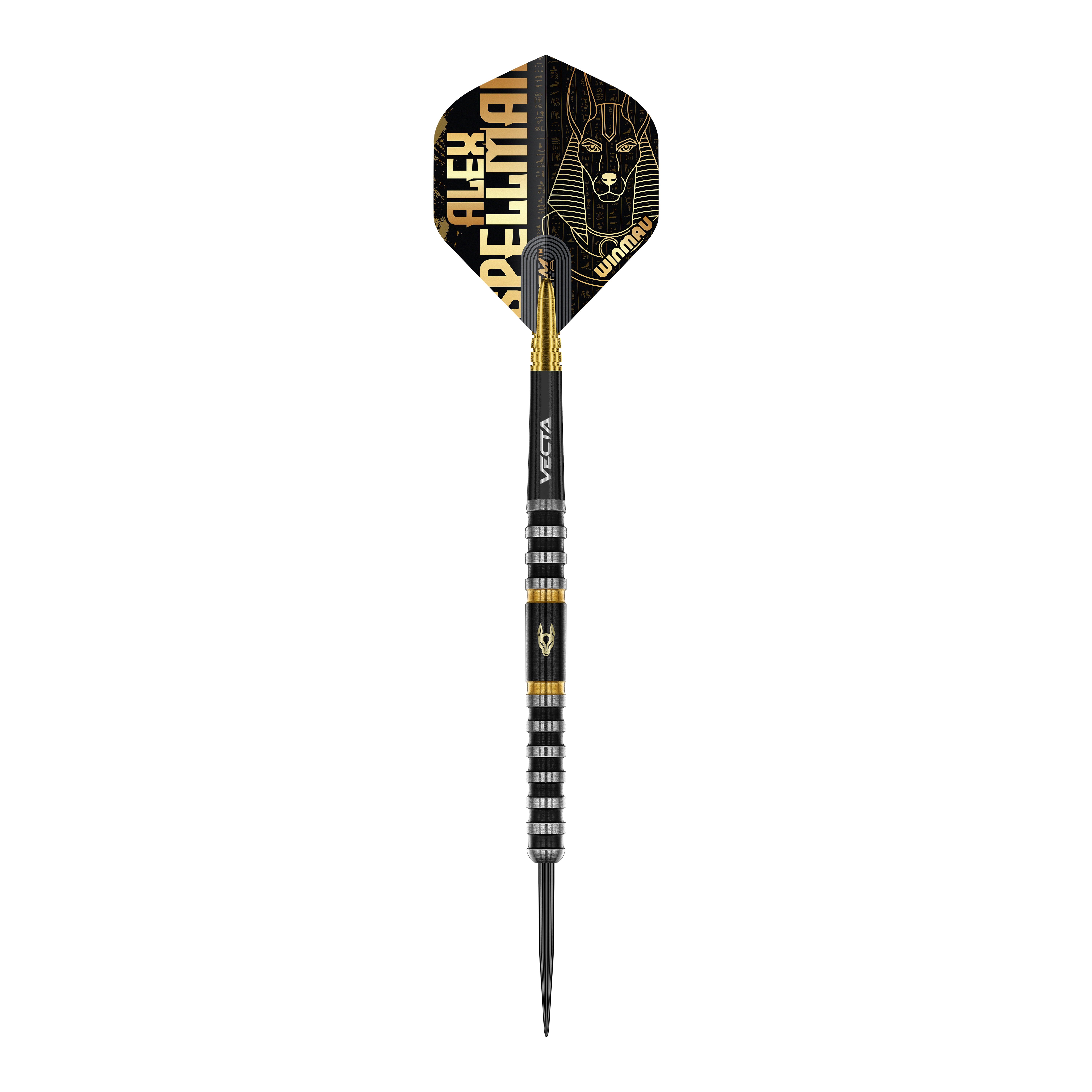 Winmau Alex Spellman steel darts Dieses Bild zeigt die Winmau Alex Spellman Steeldarts aus einer anderen Perspektive. Sie sind speziell für hohe Leistung konzipiert.