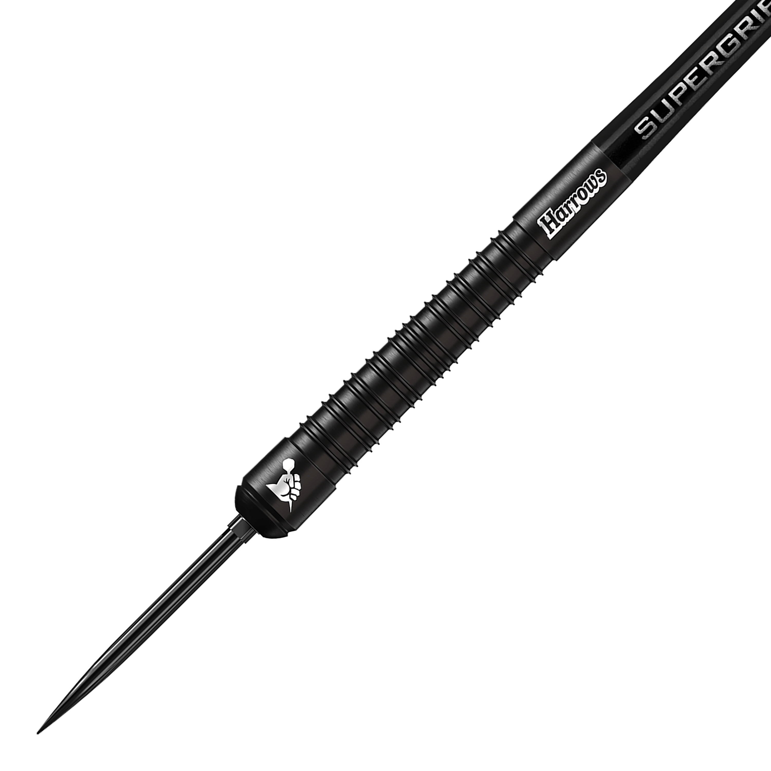 Harrows Supergrip 90 Black Edition Quick Point stalen dartpijlen Diese Steeldarts gehören zur Harrows Supergrip 90 Black Edition Quick Point Serie. Sie bieten eine hochwertige Qualität und ein elegantes schwarzes Finish.