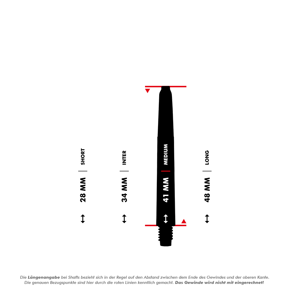 McDart scope nylon schachten