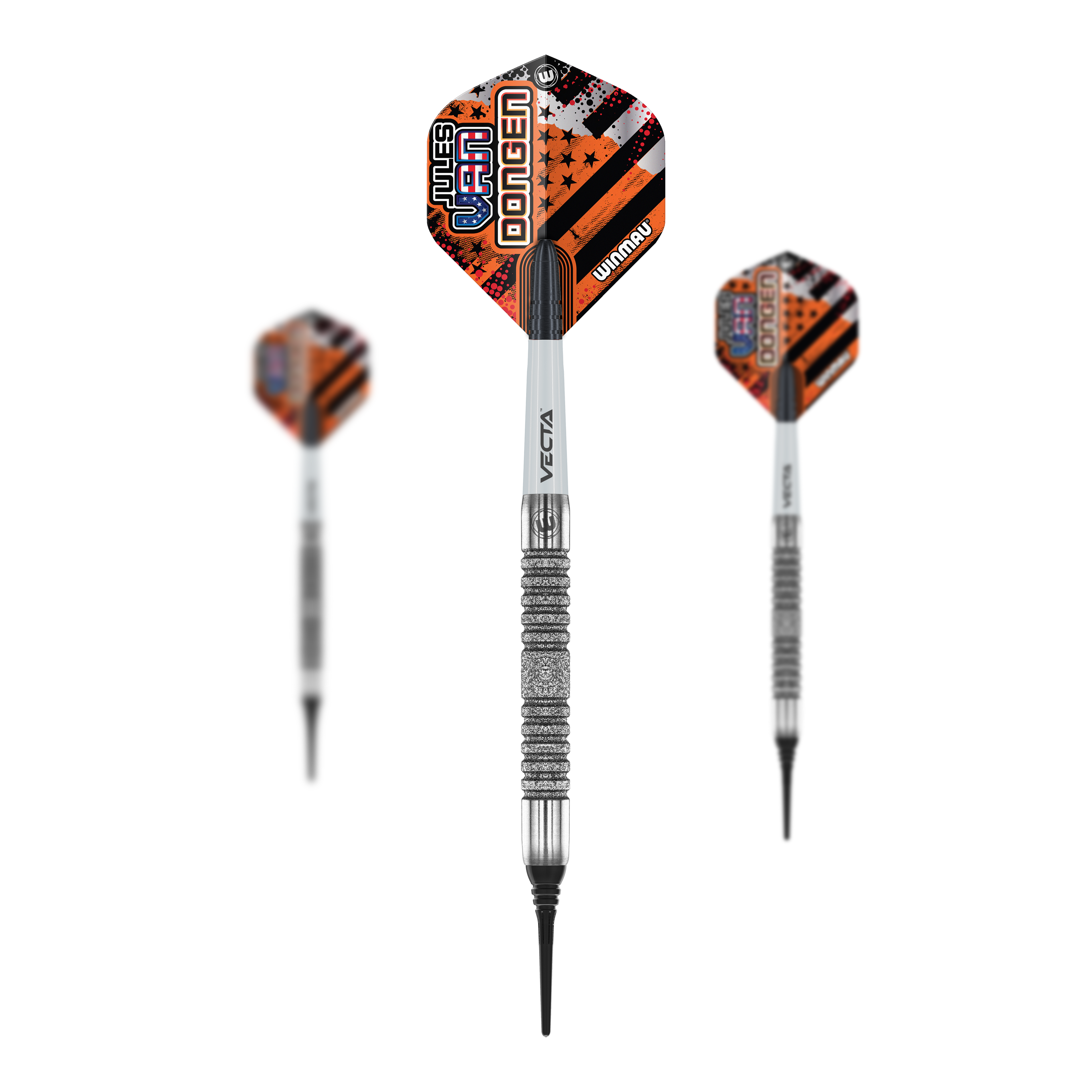 Winmau Jules Van Dongen zachte dartpijlen - 20g