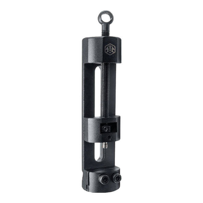 Caliburn Professional Darts Repointing Tool - Puntwisselaar Caliburn Professional Darts Repointing Tool - Spitzenwechsler wird auf dem Bild gezeigt. Dieses Werkzeug dient zum Wechseln der Spitzen bei Dartpfeilen.